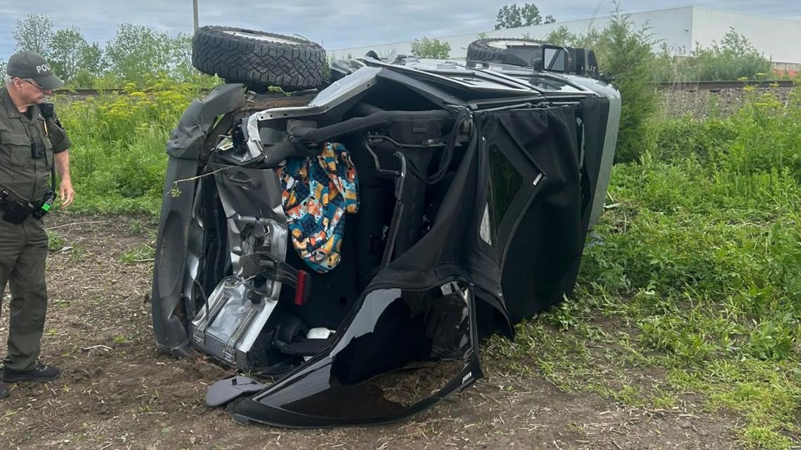 Yorktown officials investigating crash between train and Jeep