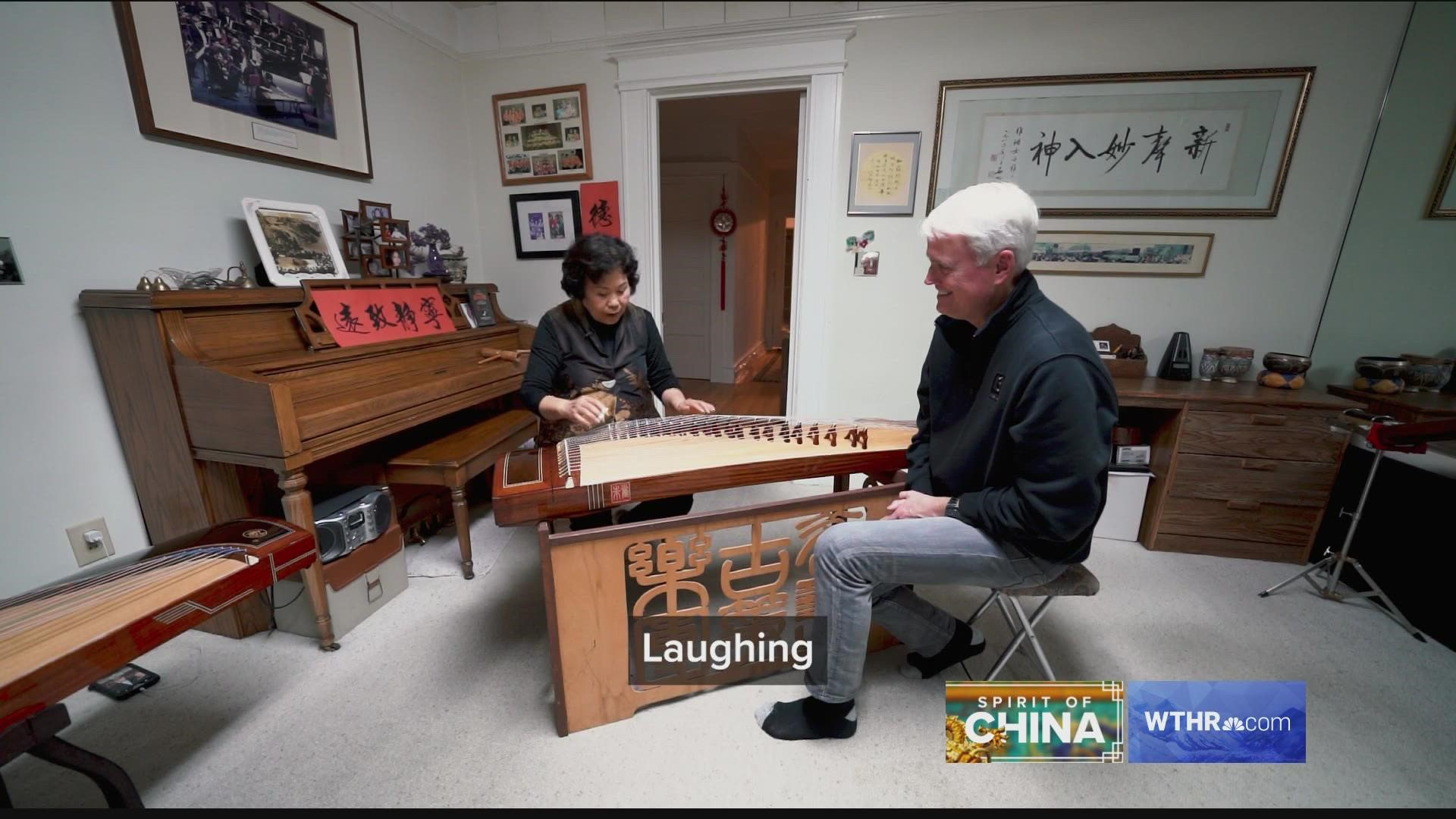 Weishan Liu has been playing the Guzheng for more than half a century.