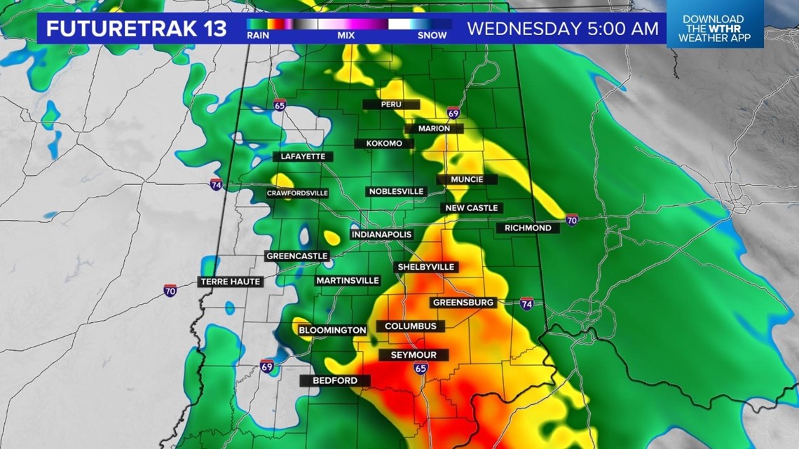 Live Doppler 13 Weather Blog: Rain through Thursday | wthr.com
