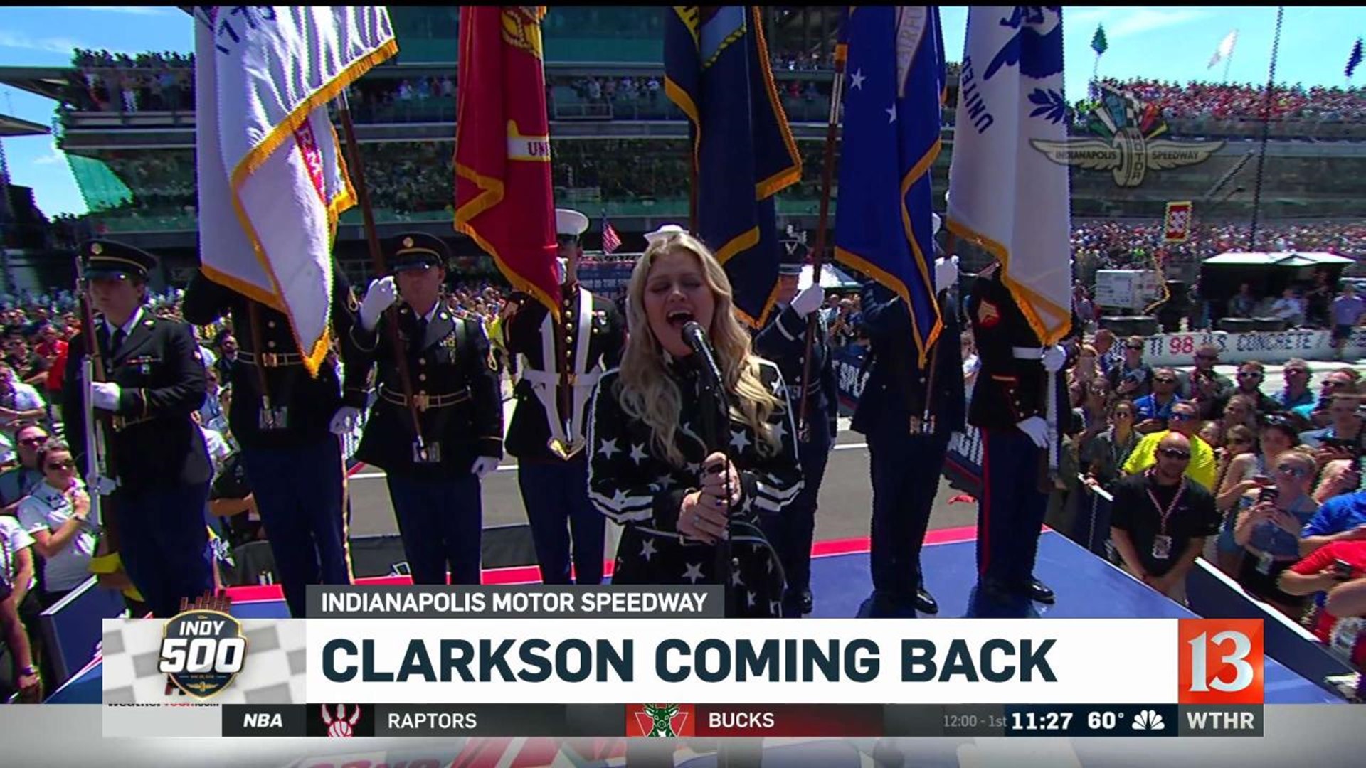 Kelly Clarkson to sing National Anthem