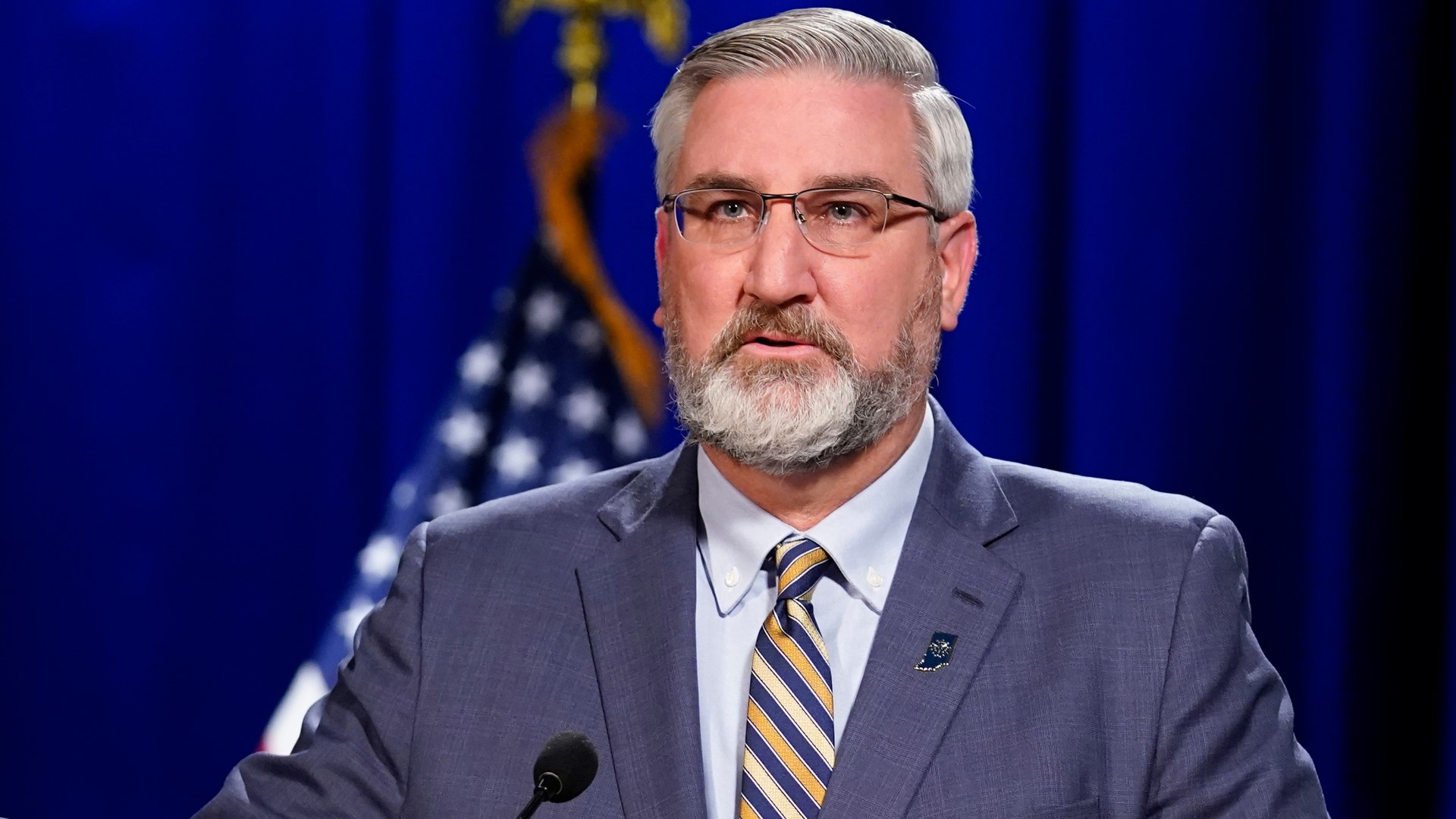 Gov. Eric Holcomb and state health leaders gave an update on the state's response to COVID-19 on Wednesday, March 24, 2021.