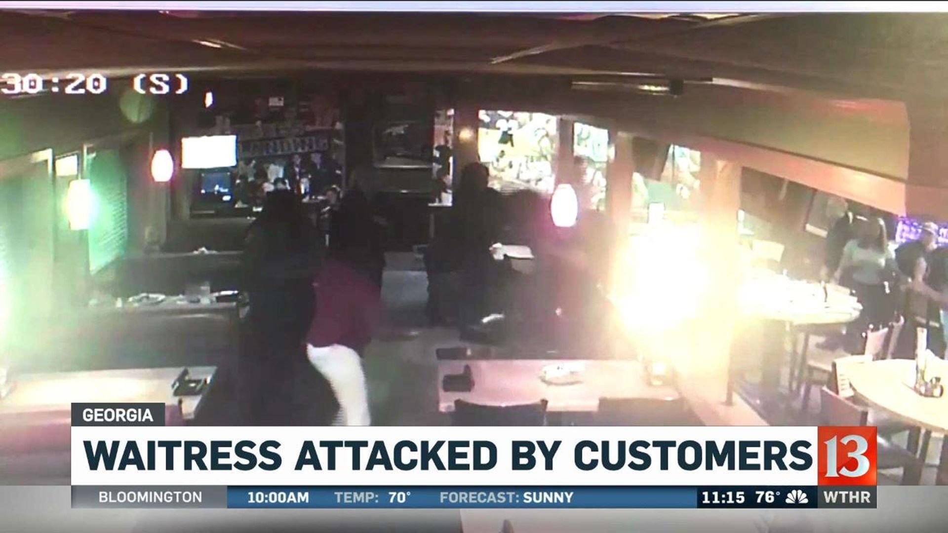 The Brutal Attack Of Applebees Waitress Caught On Camera