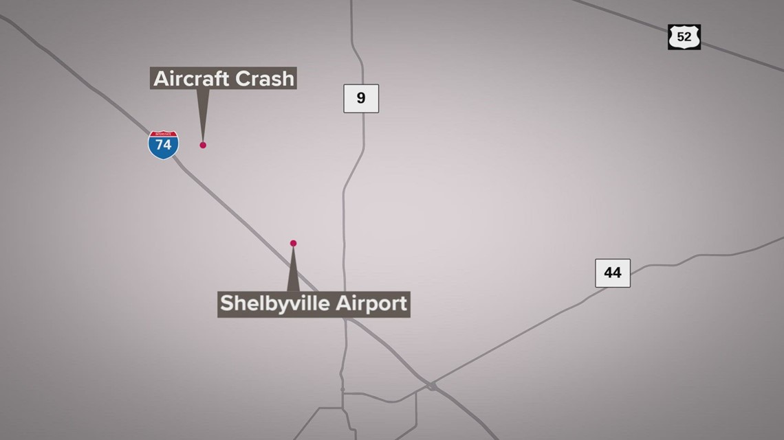 Small aircraft crashes near Shelbyville airport