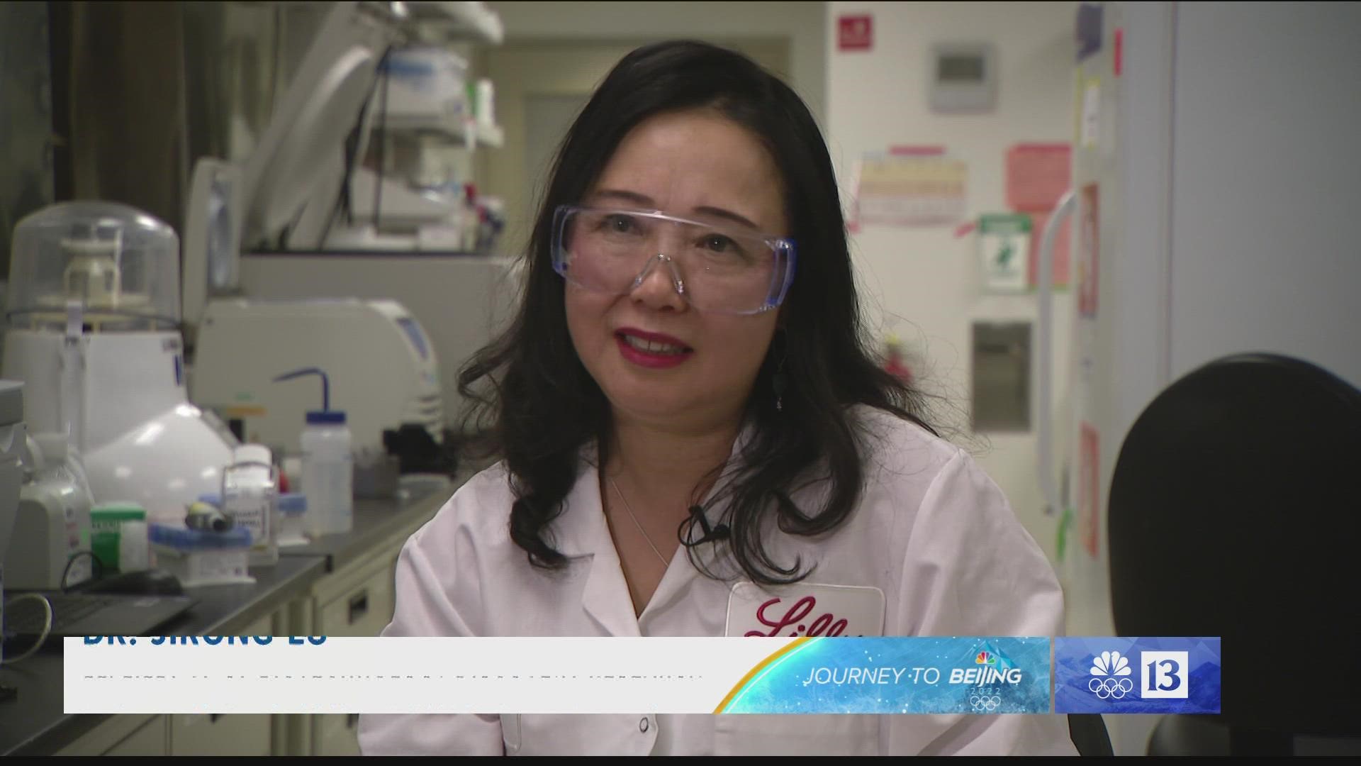 Jirong Lu oversees a lab where she and her team discover new medicine in many therapeutic areas, like Alzheimer's.