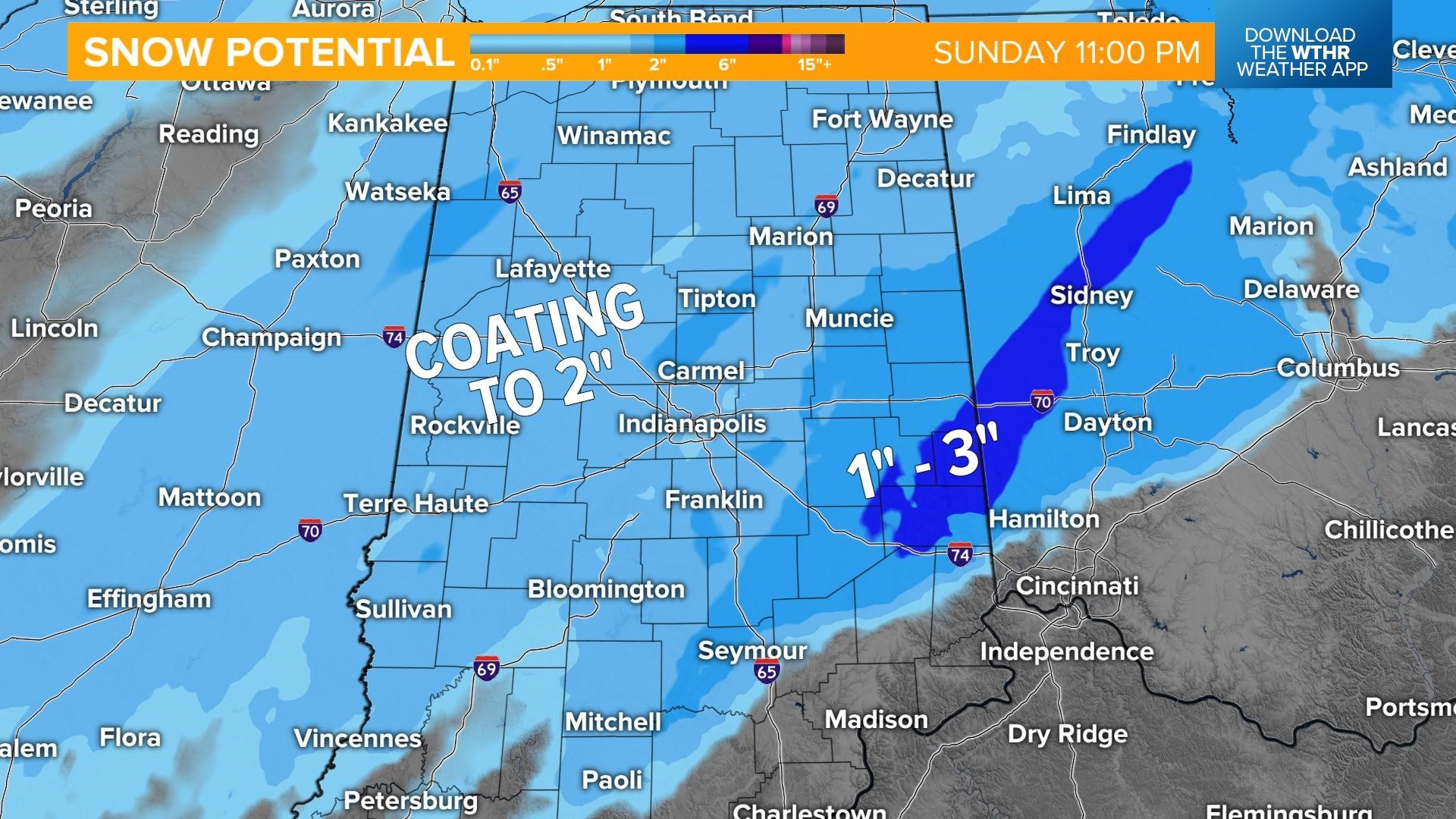 Live Doppler 13 Saturday Weather Blog: Snow systems on horizon | wthr.com