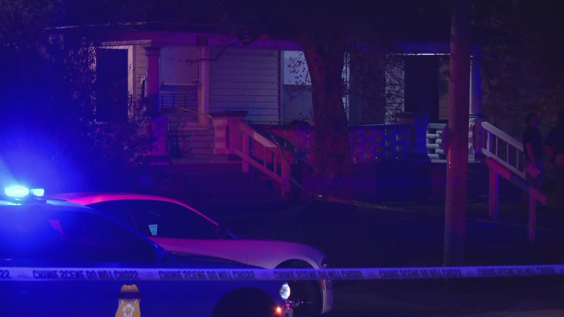 IMPD responded to a report of the person shot near Sherman Drive and Washington Street around 2:45 a.m.