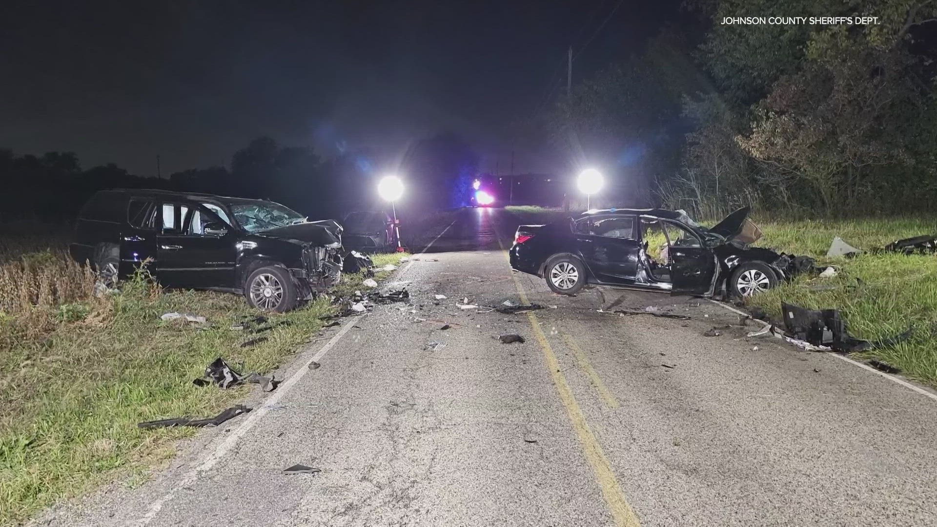 The crash happened around 7 p.m. Thursday in the 700 block of North Five Points Road, just south of County Line Road.