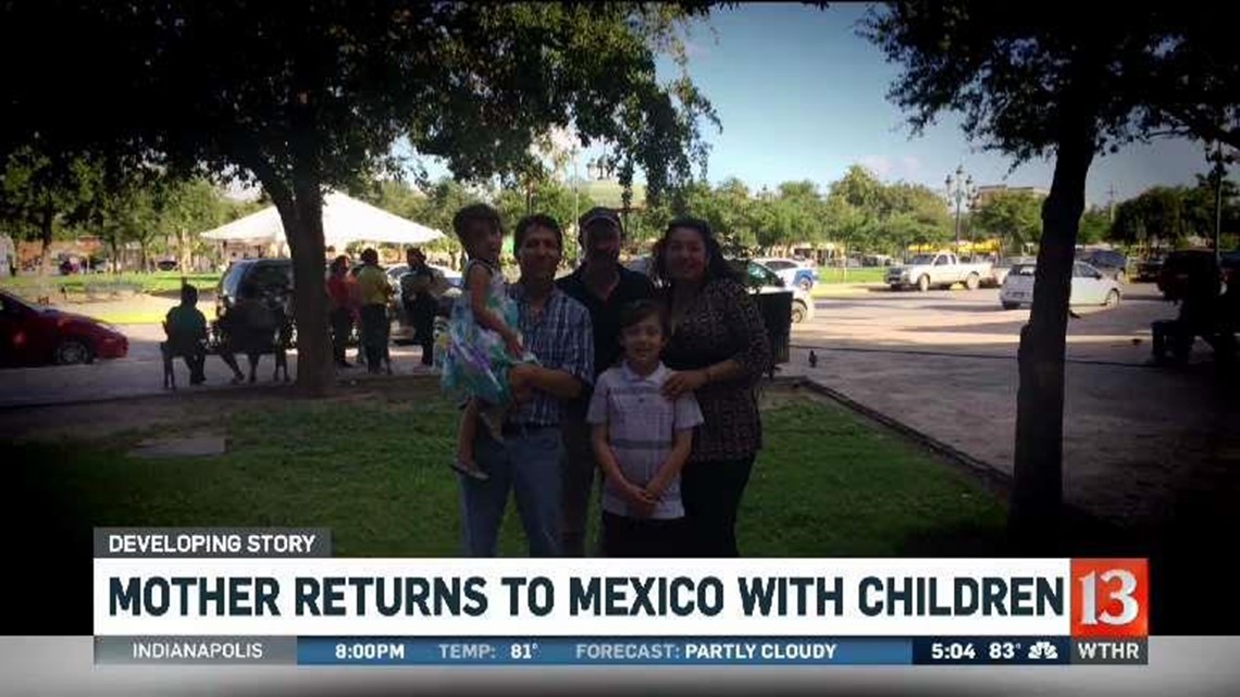 Erika Fierro reunites with family in Mexico | wthr.com