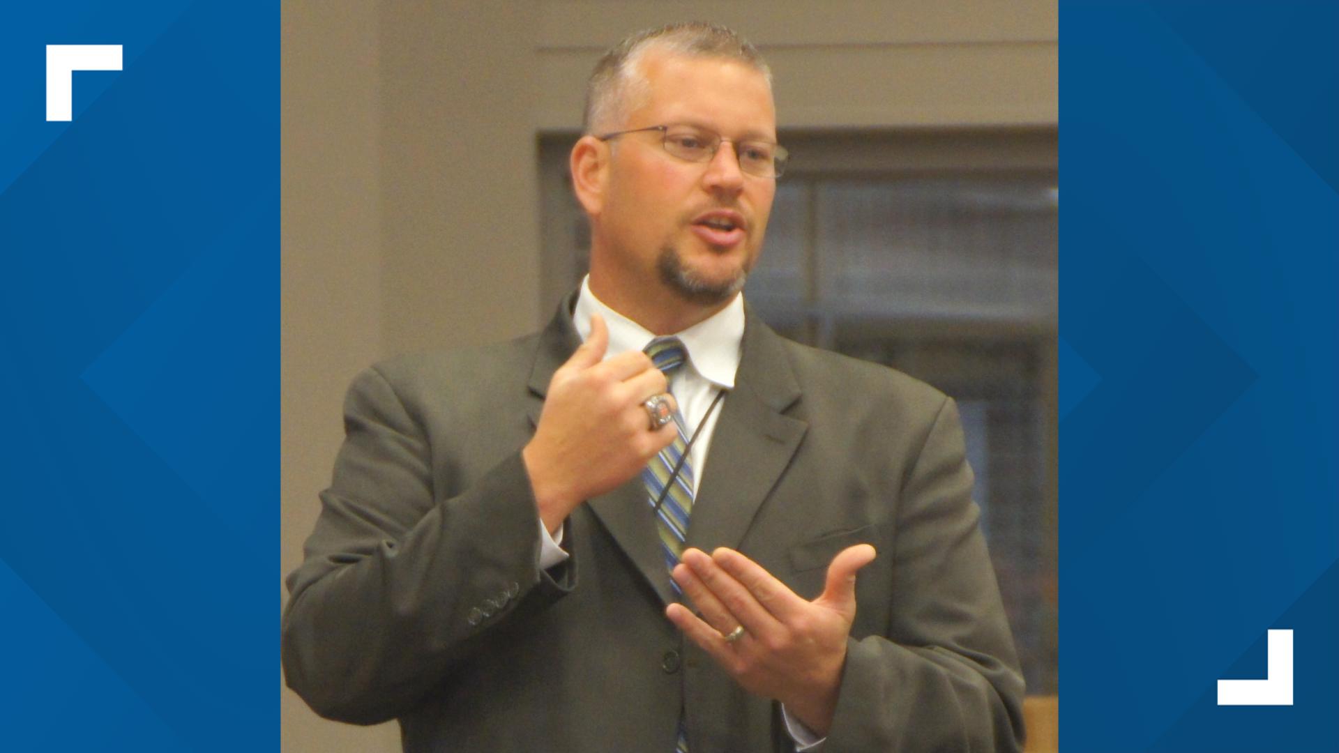 A celebration of life was held Sunday afternoon for Jarrod Mason. 
He was principal of Hamilton Heights High School for over a decade.