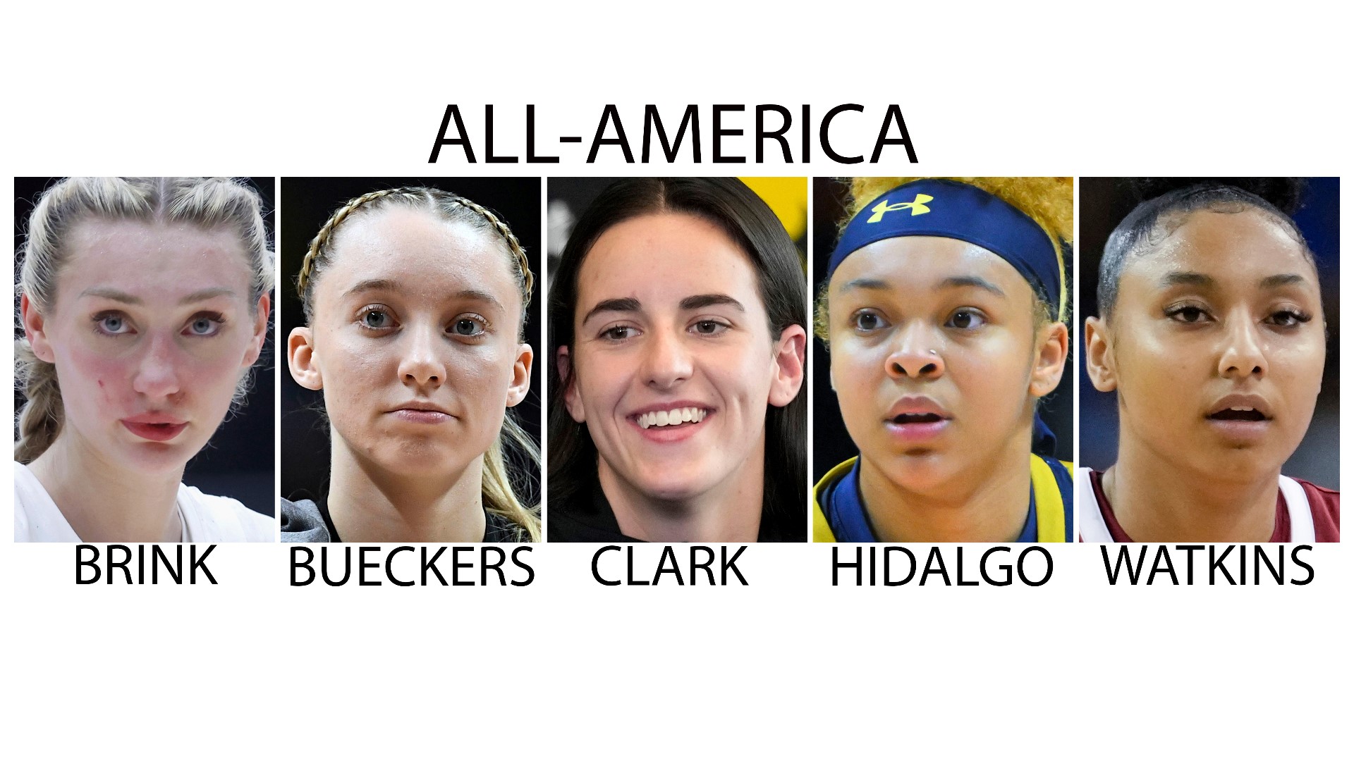 Clark, Watkins, Hidalgo top AP women's AllAmerica team