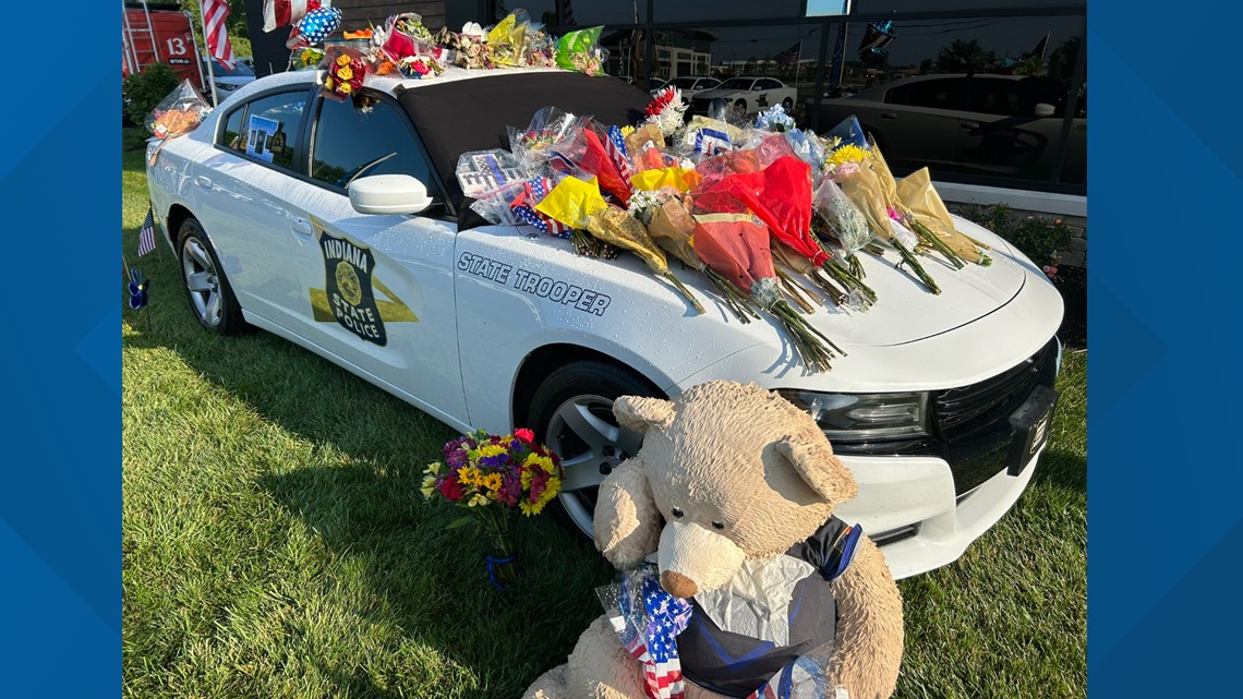 Indiana State Police Trooper Aaron Smith funeral | wthr.com