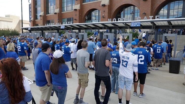 Colts have been approved to host full capacity games at Lucas Oil Stadium  for the 2021 season