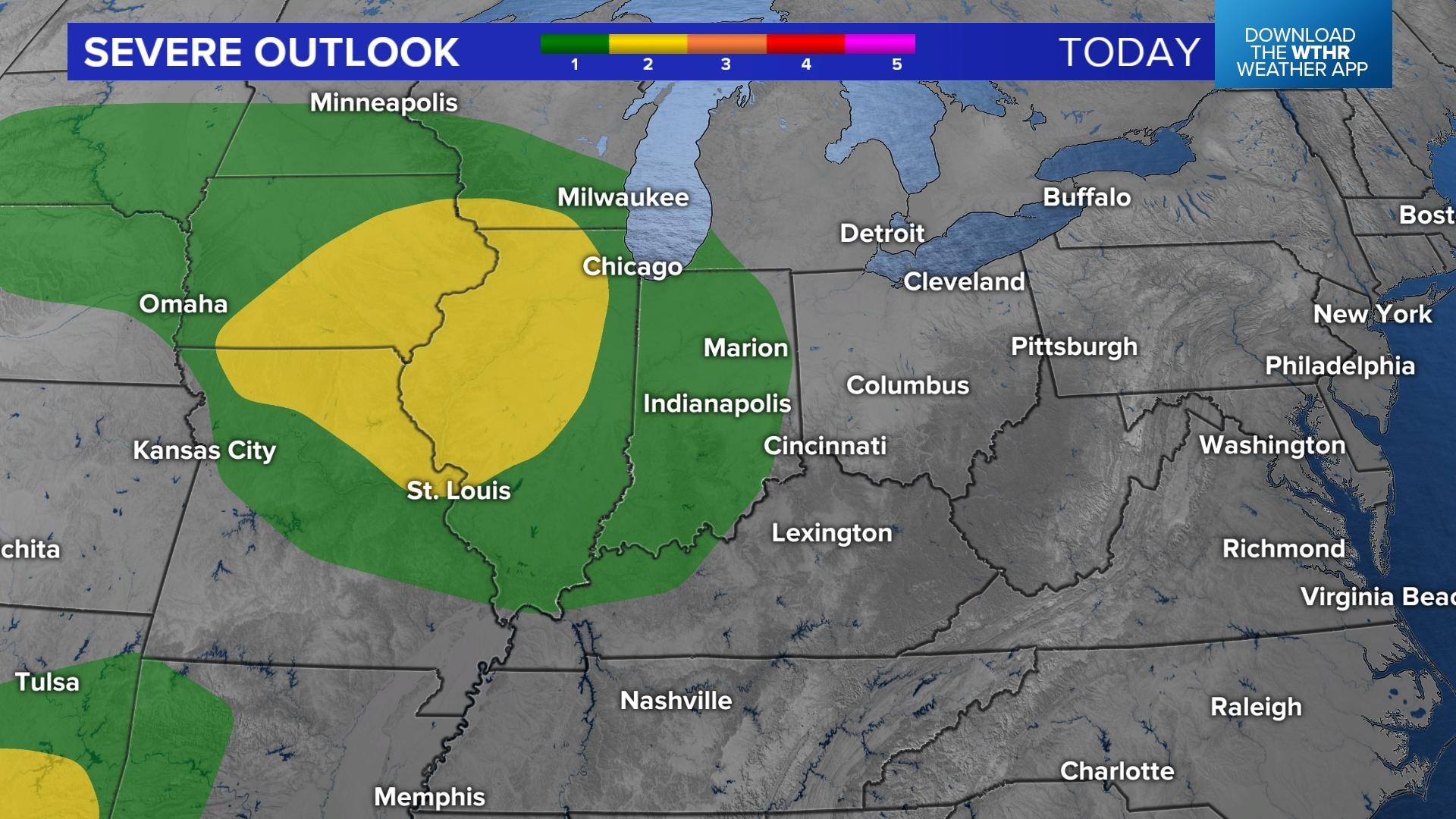 Severe Storm Risk | May 5, 2023 | Wthr.com