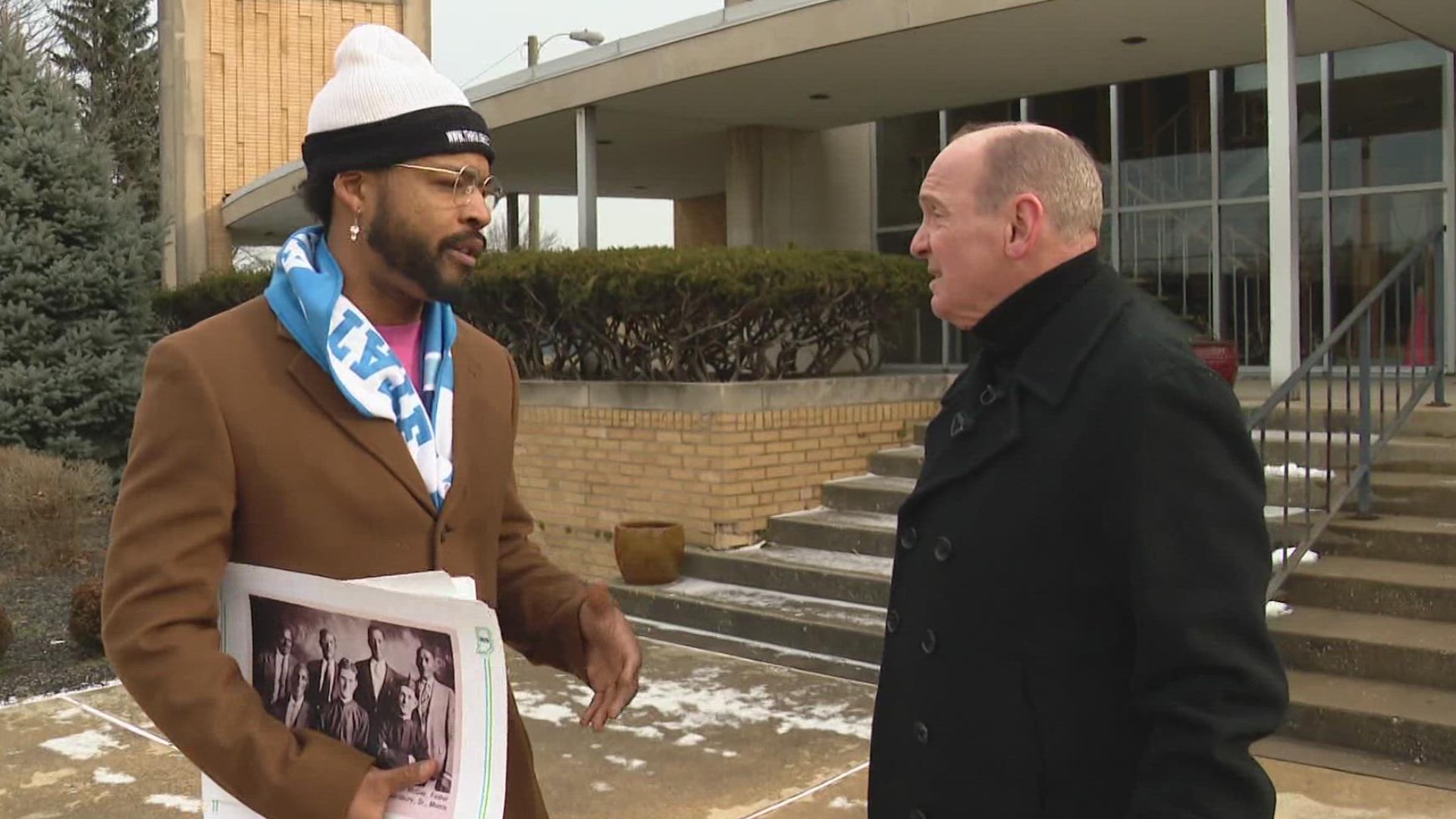 St. Rita Catholic Church is mother church of Indianapolis' Black Catholic community. Chuck Lofton got a chance to tour the area with guide Sampson Levingston.