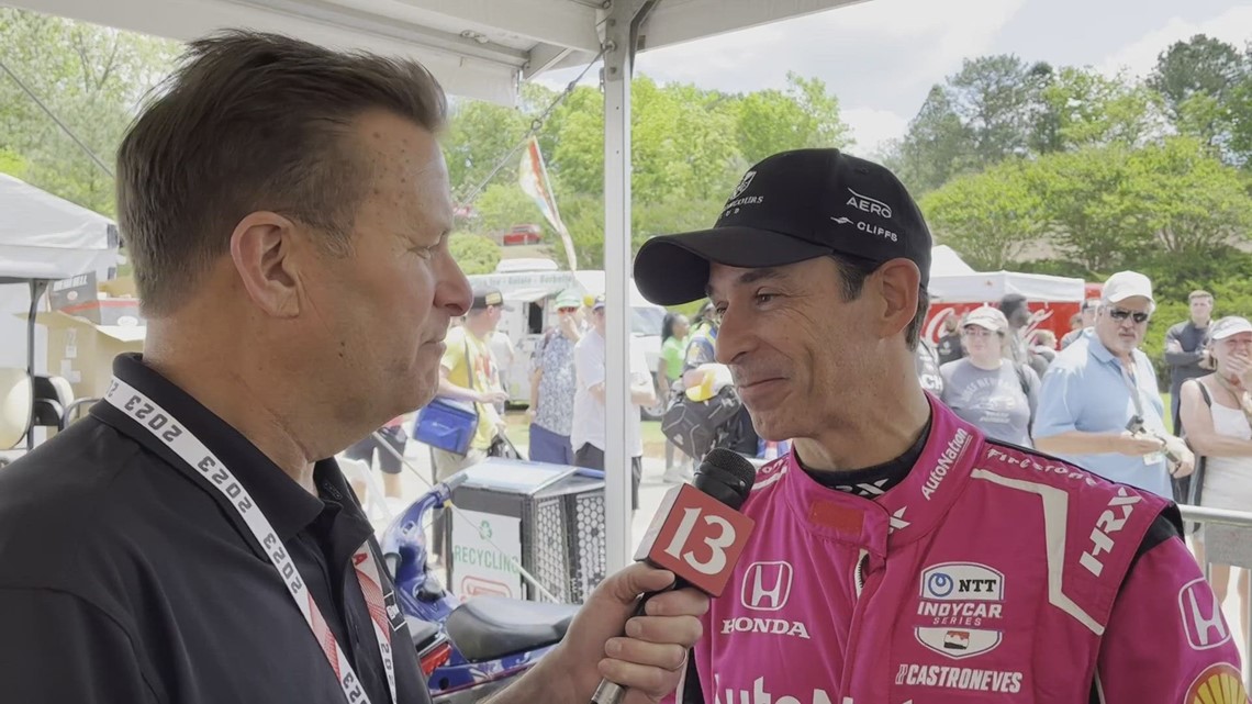 Helio Castroneves previews IndyCar race at Barber