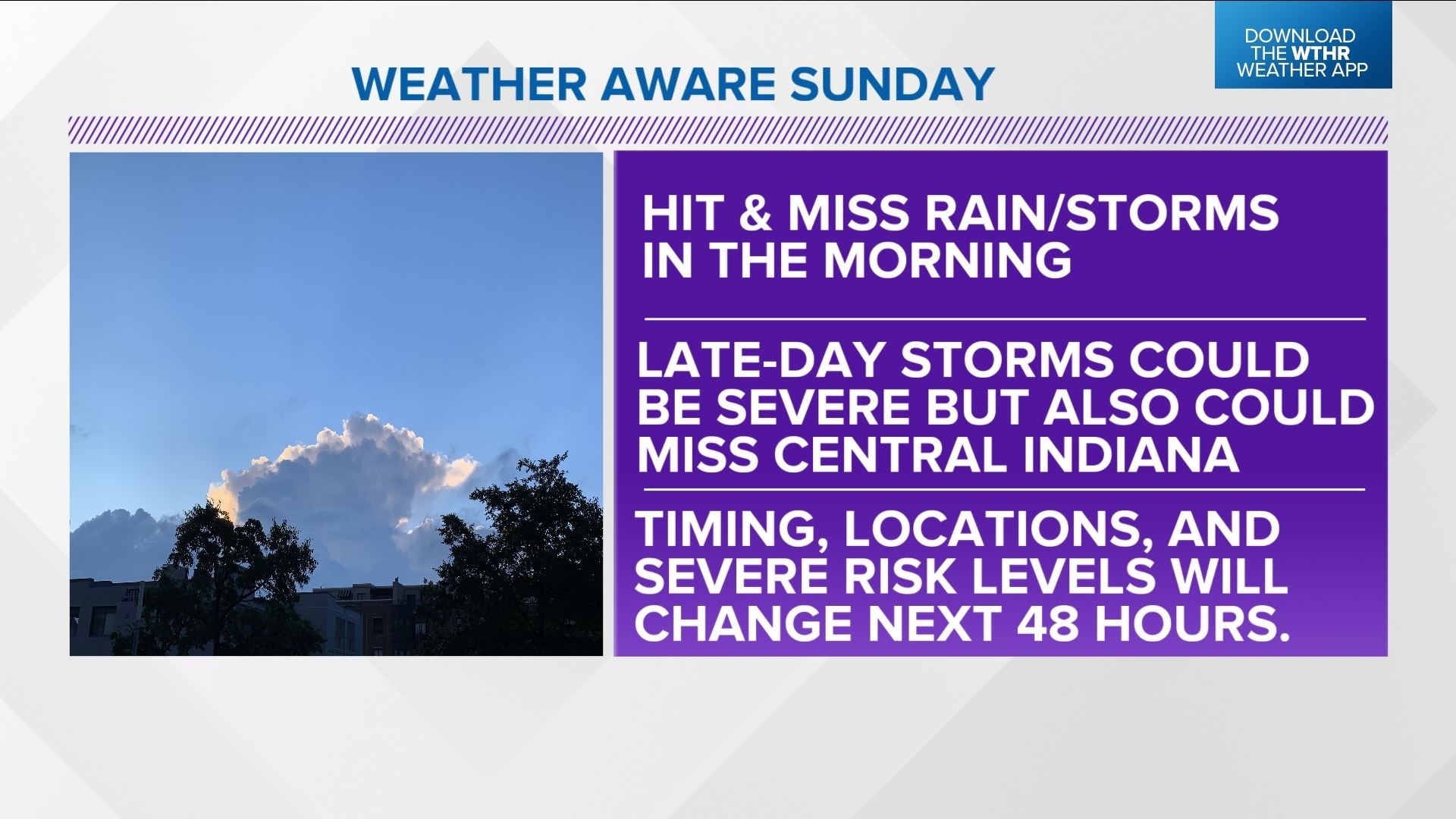 Severe storms possible Sunday before cool down early next week | June ...