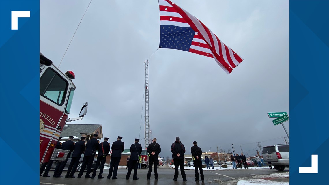 Community comes out for funeral for mother, daughter killed in