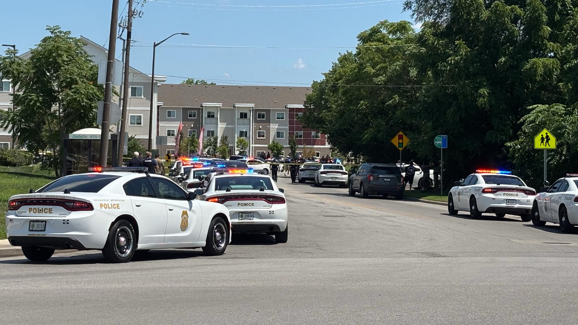 The incident happened around 2:15 p.m. Tuesday, July 29 near West 16th Street and Lafayette Road.