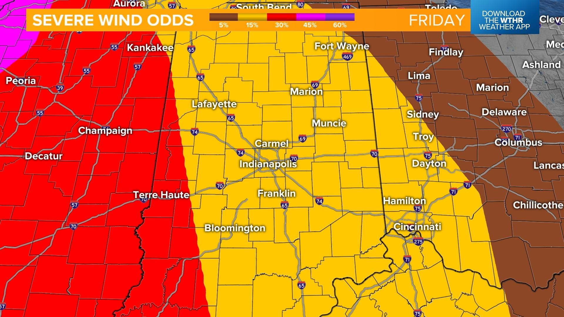 Weather Blog: Strong To Severe Storms Possible Friday Evening | Wthr.com