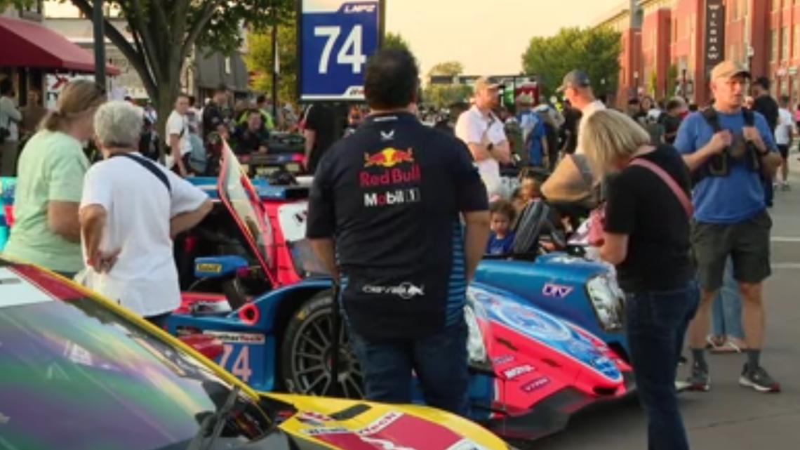 Fans meet drivers at Speedway's IMSA Street Fest | wthr.com