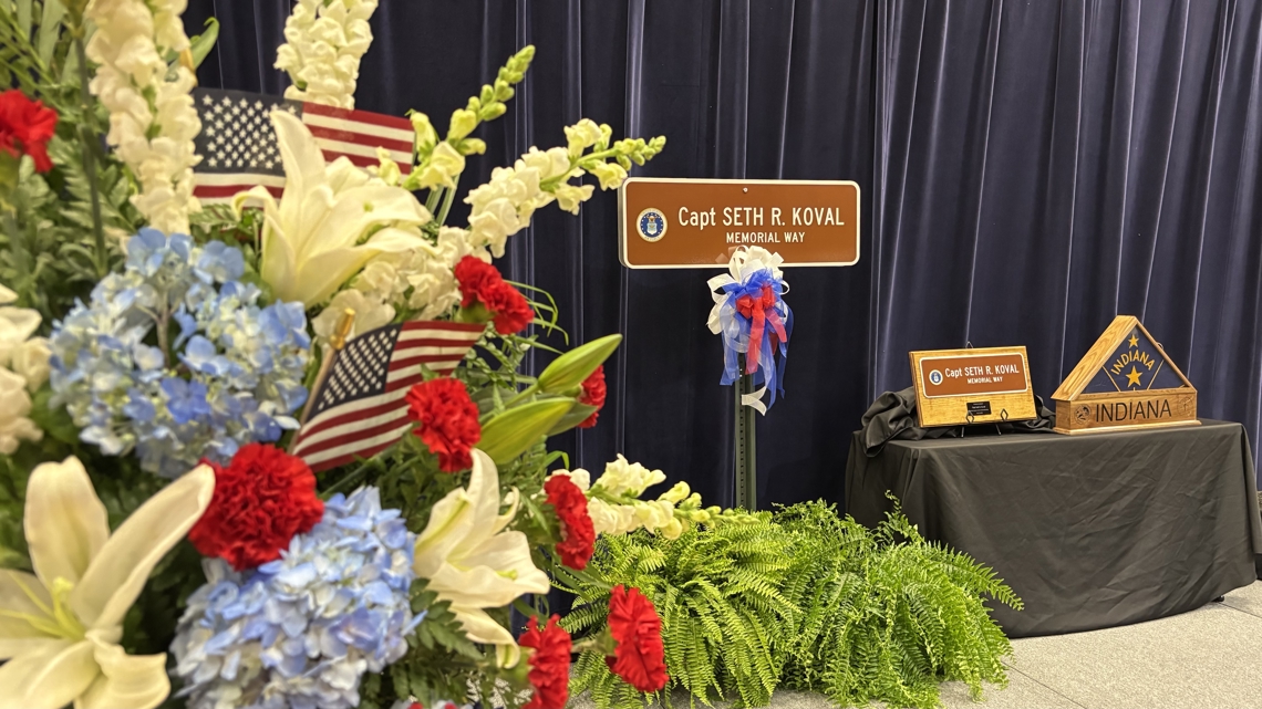 Mooresville community honors fallen Air Force Capt. Seth Koval with memorial service