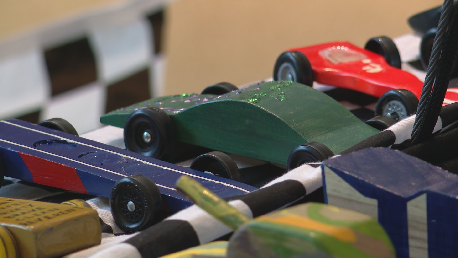 Pinewood Derby track back at Indiana State Museum