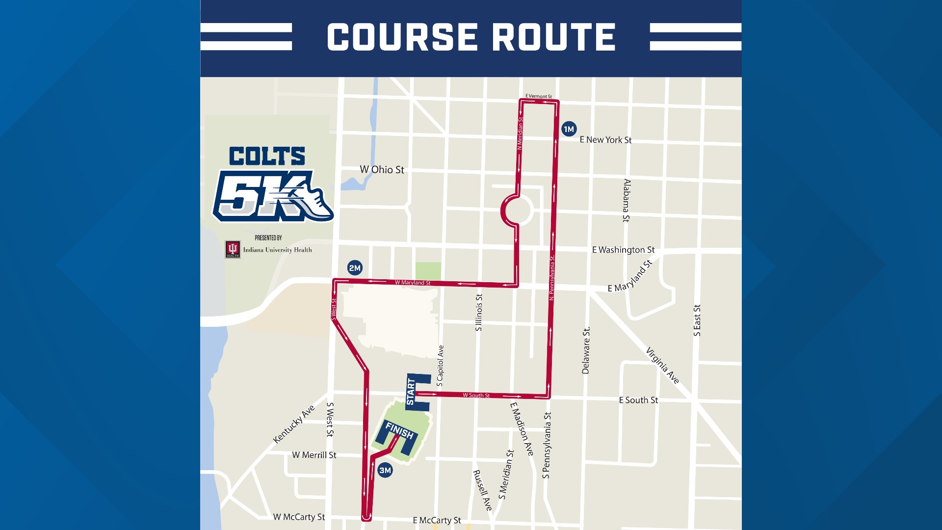 Indianapolis Colts hosting 11th 5K run in August