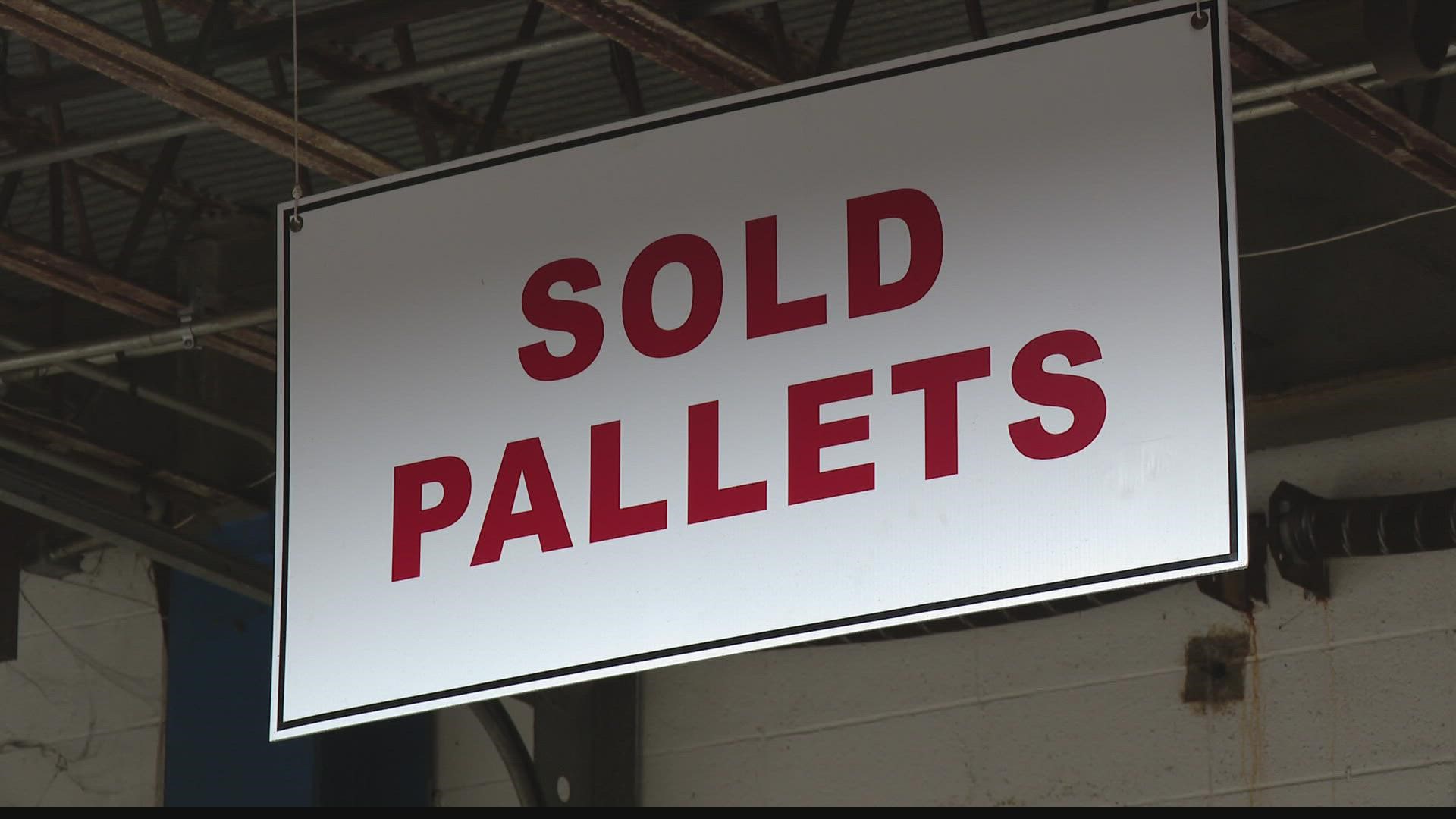 People often buy the pallets so they can flip the items in a yard sale or an online marketplace for a profit.