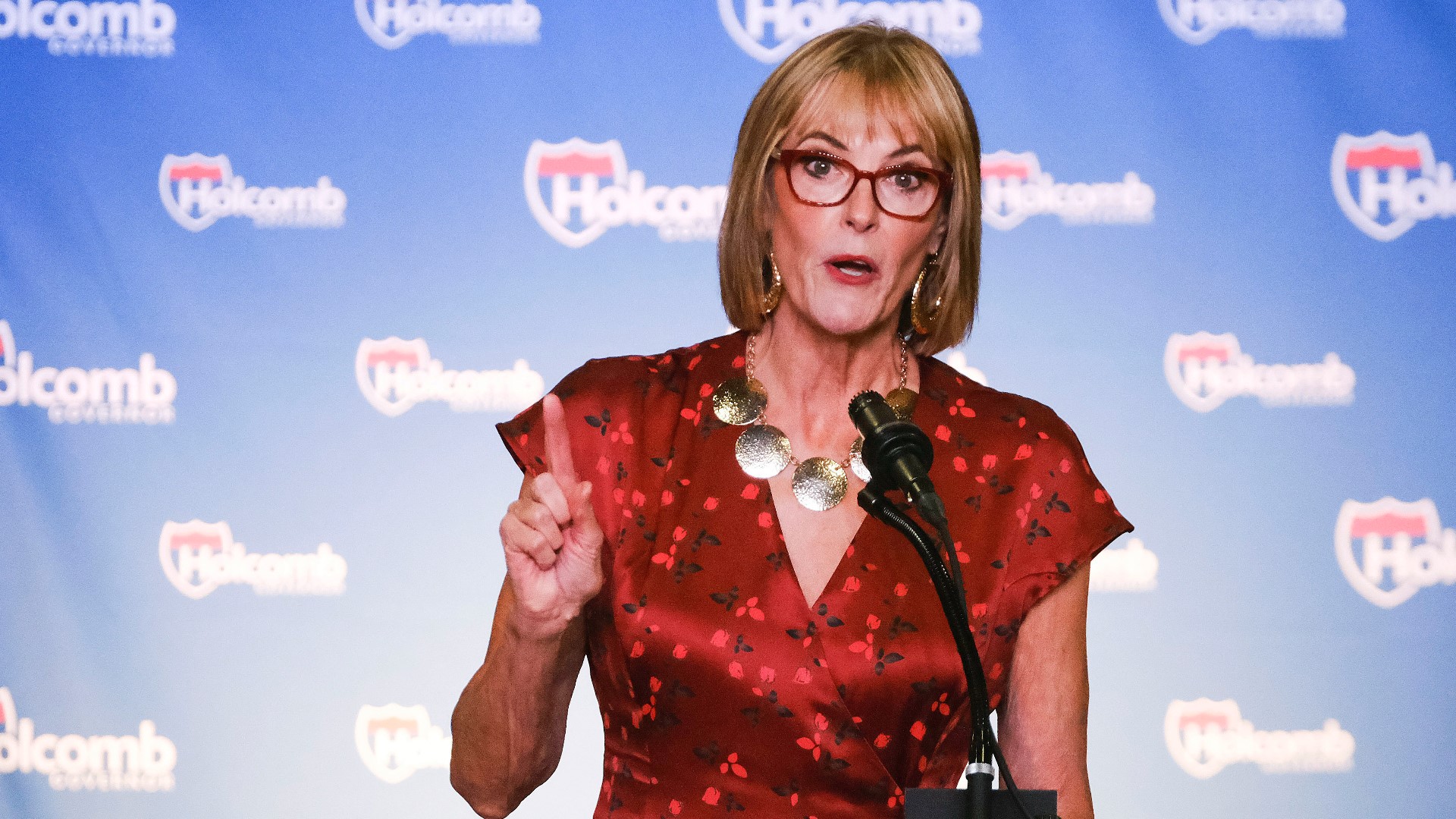 Lt. Gov. Crouch levels rare criticism at her boss | wthr.com