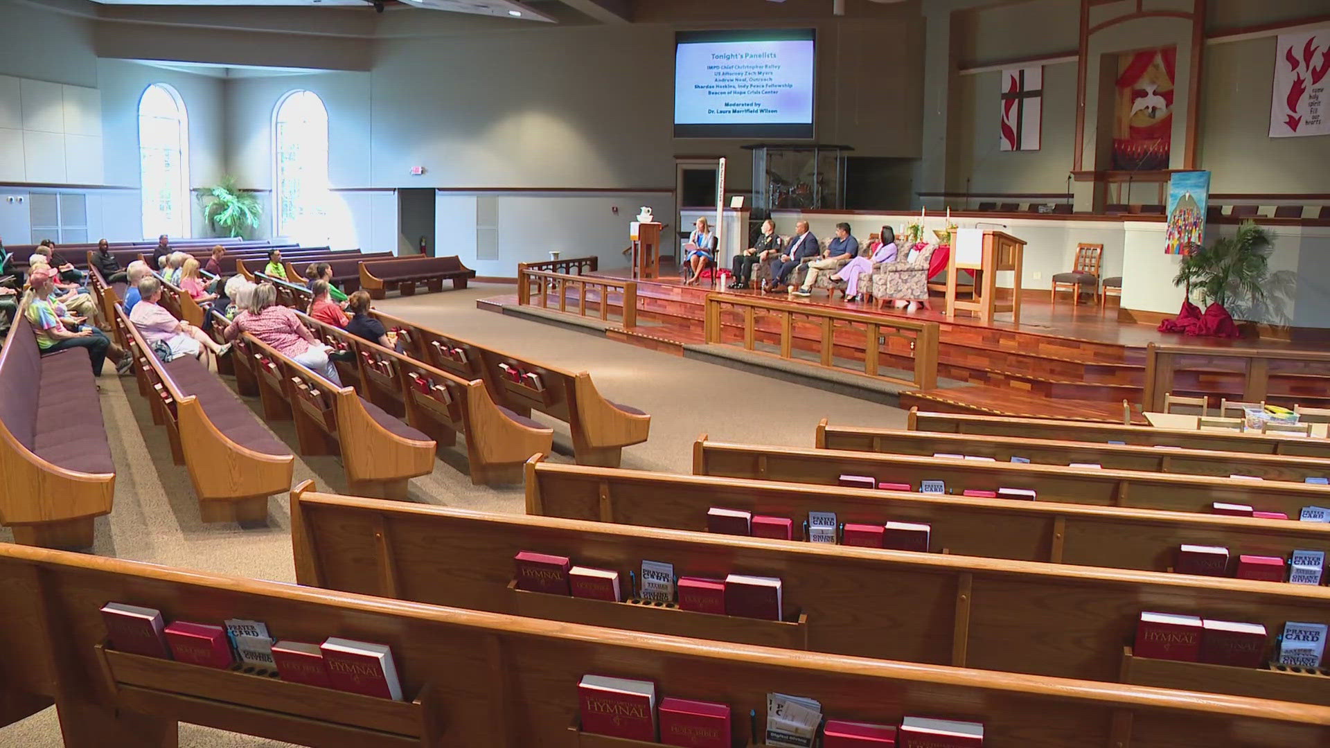 A community conversation on the topics took place Tuesday.