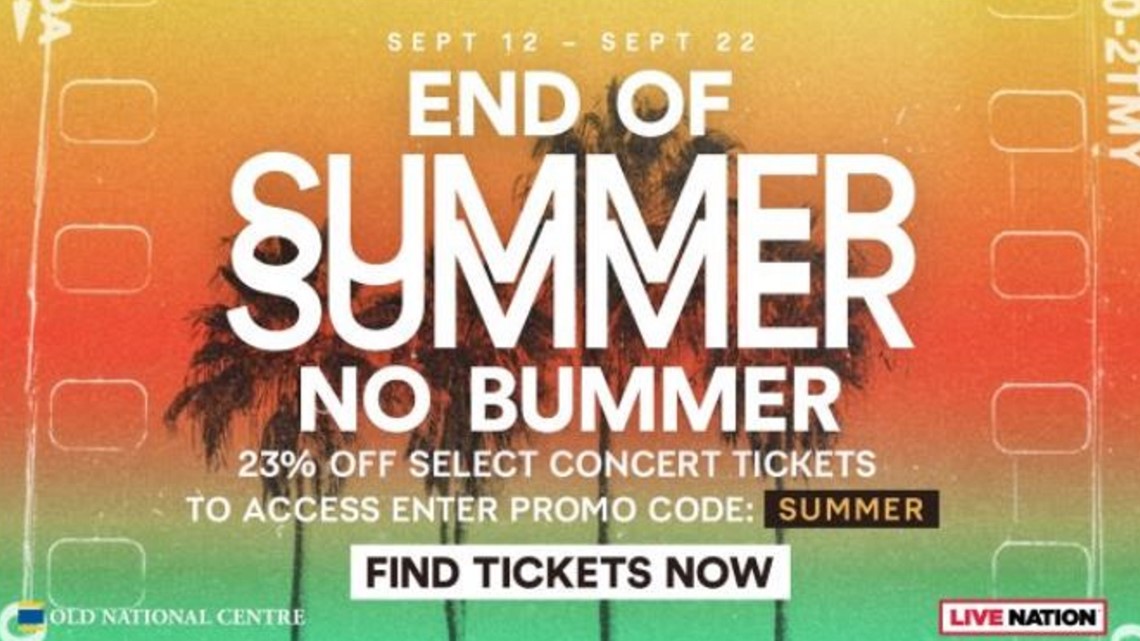 Old National Centre holds 'End of Summer No Bummer' ticket sale