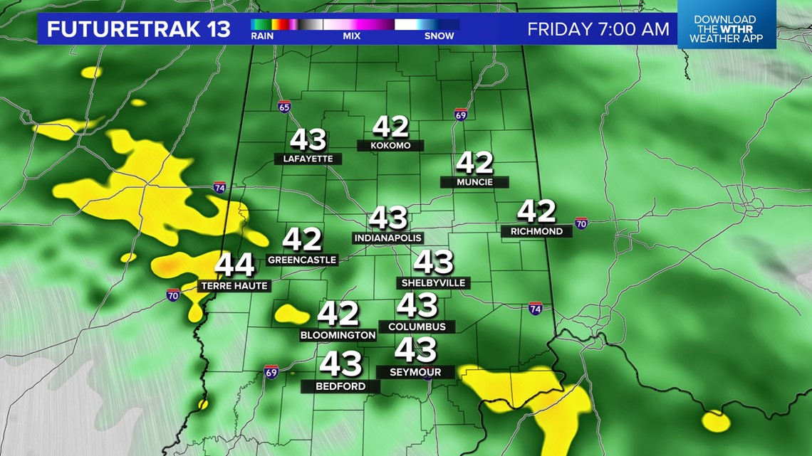 Rainy Friday morning commute then drizzly into the afternoon | Live ...