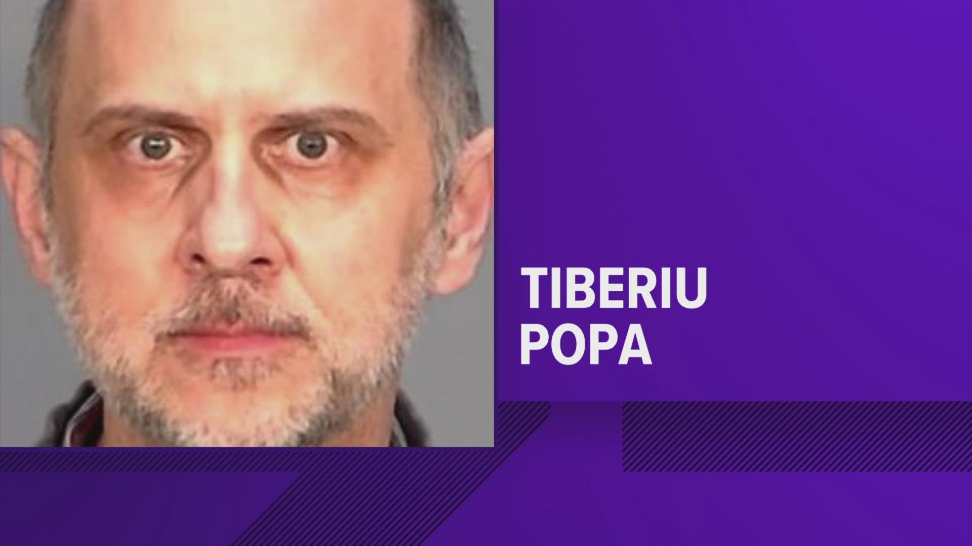Officers said Tiberiu Popa then denied viewing such images, but later admitted to it when they searched his home.