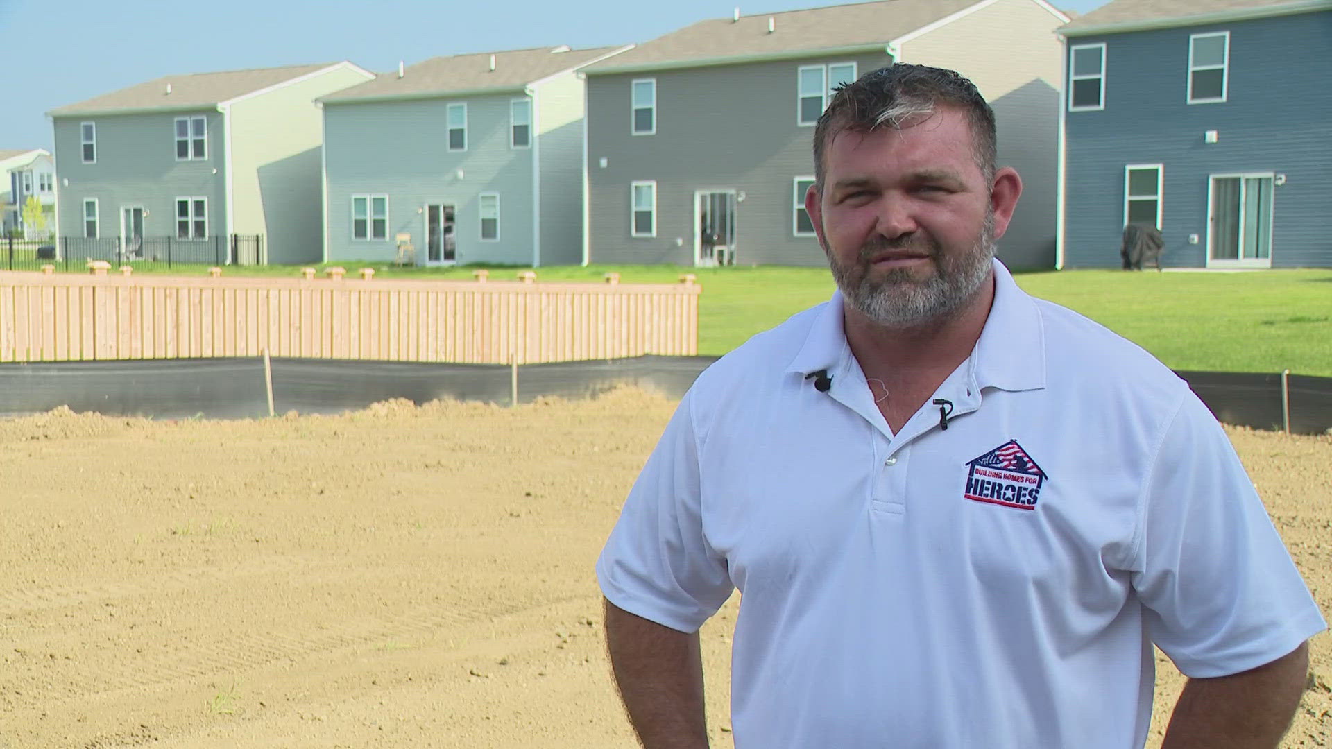 An lot on Indianapolis' east side will become a brand-new home for retired Sgt. Timothy Duffin and his family.