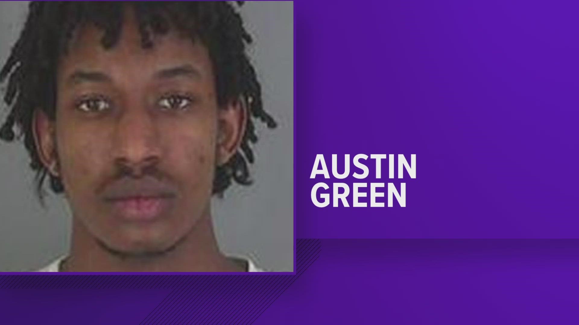 A jury convicted Austin Green of the shooting that killed D'Londre Calmes.