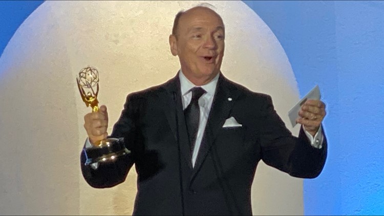 Chuck Lofton receives special recognition at Emmy Awards for 40+ years of service in local TV
