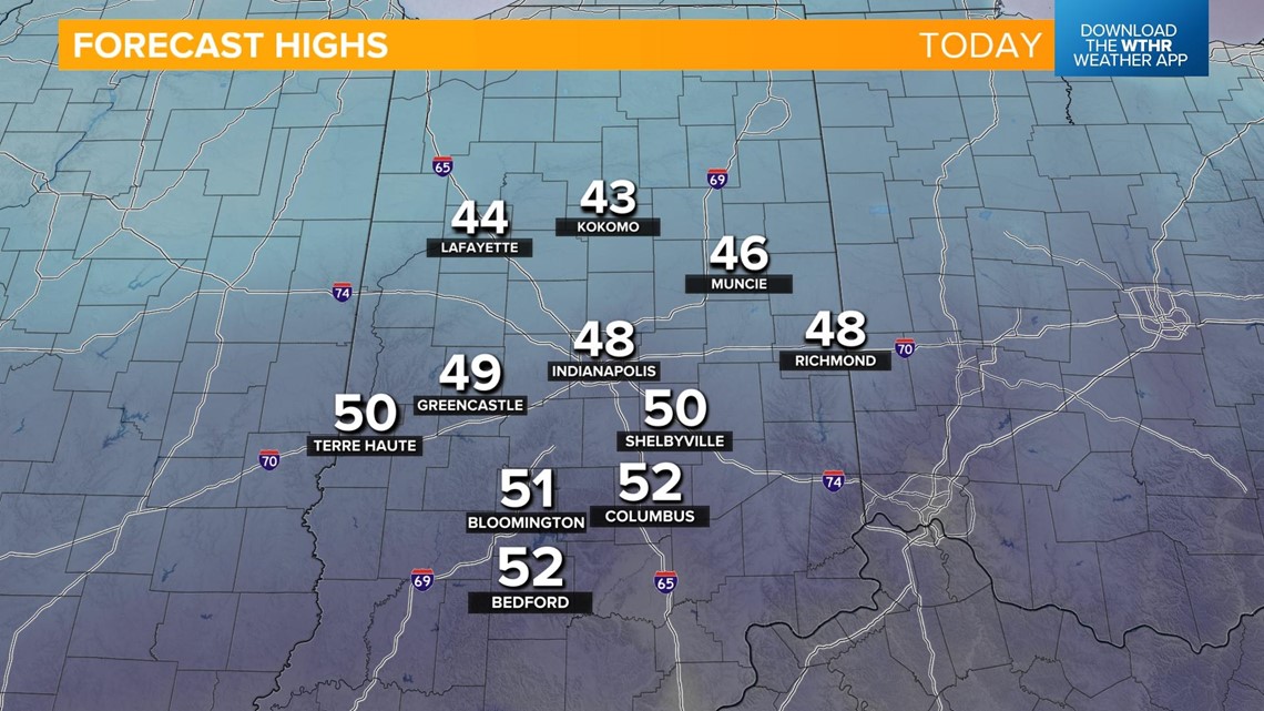 Live Doppler 13 Indiana Weather Blog: Warmer weekend | wthr.com