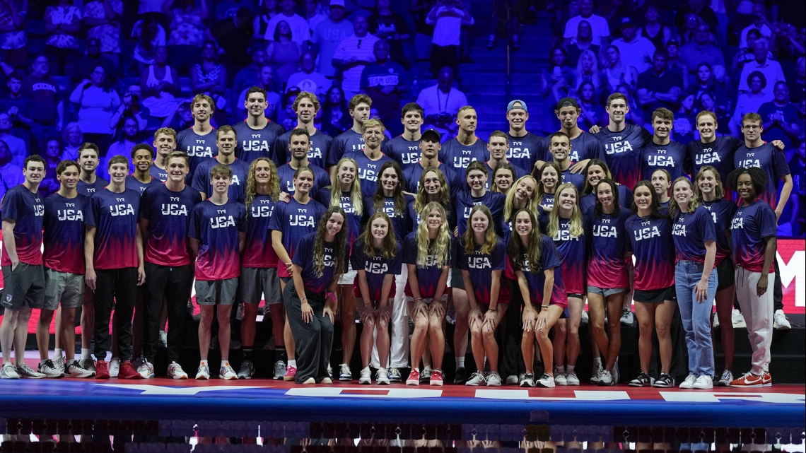 Usa swimming team hotsell