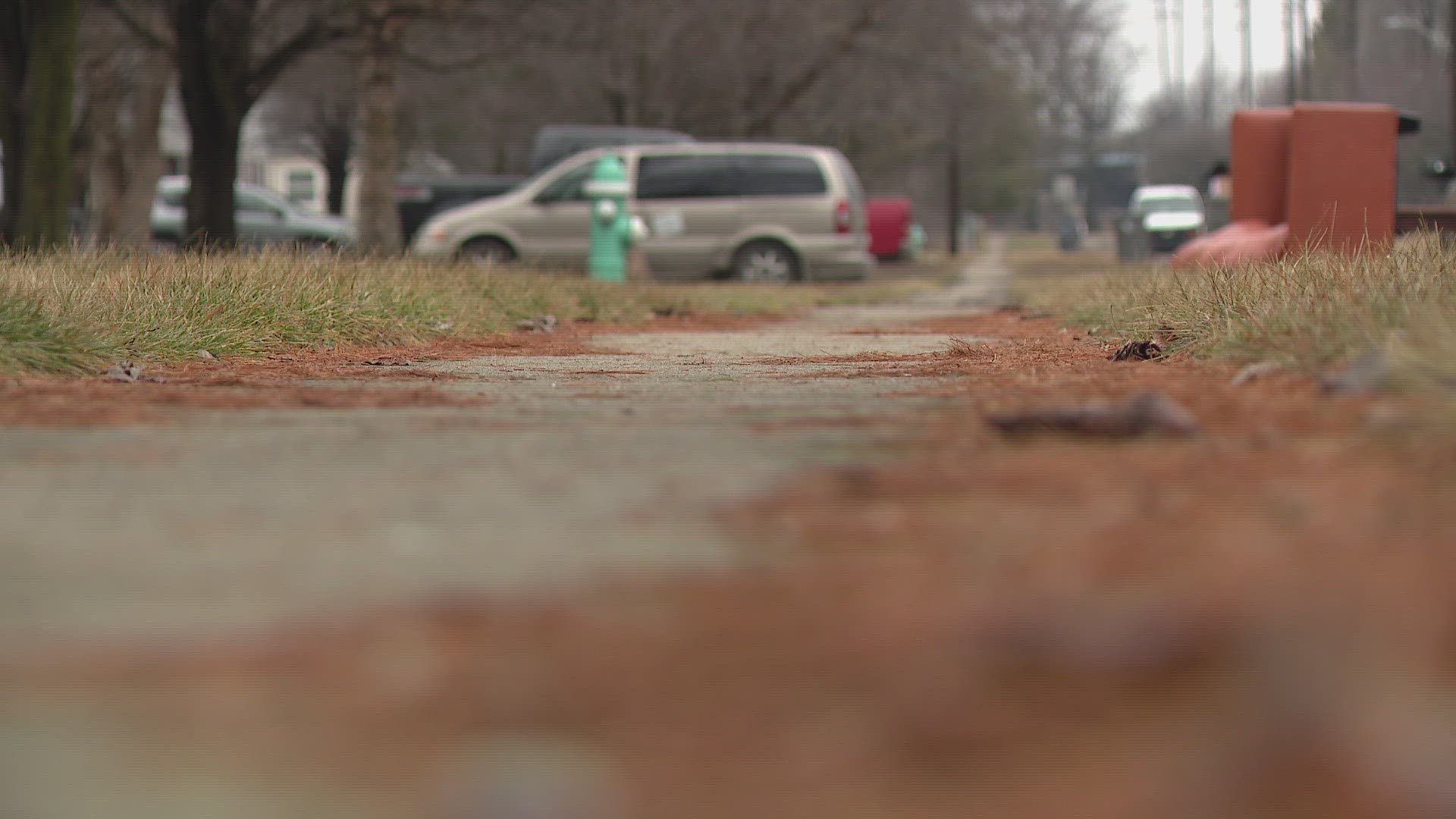 Indianapolis Animal Care Services was still in the neighborhood near 21st and Arlington a day after a deadly dog attack that killed 85-year-old Willie Mundine.