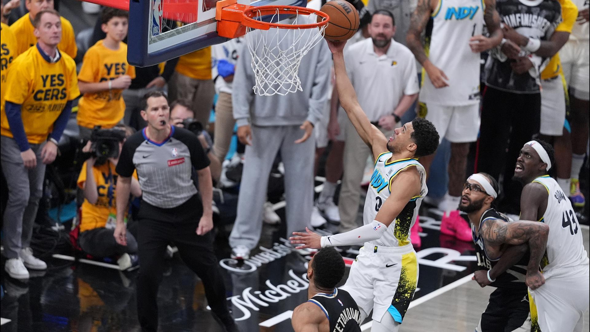 Indiana Pacers eliminate Milwaukee Bucks in Game 5 | wthr.com