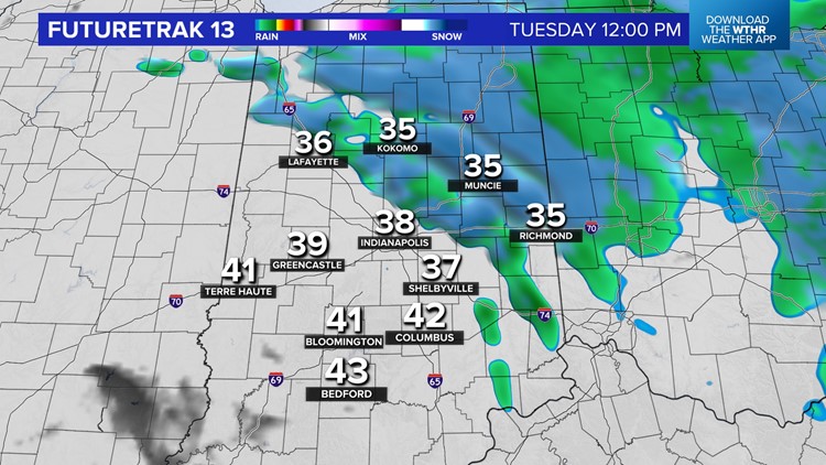 Weather Blog: Wintry Mix Impacts Tuesday Morning Commute | Wthr.com