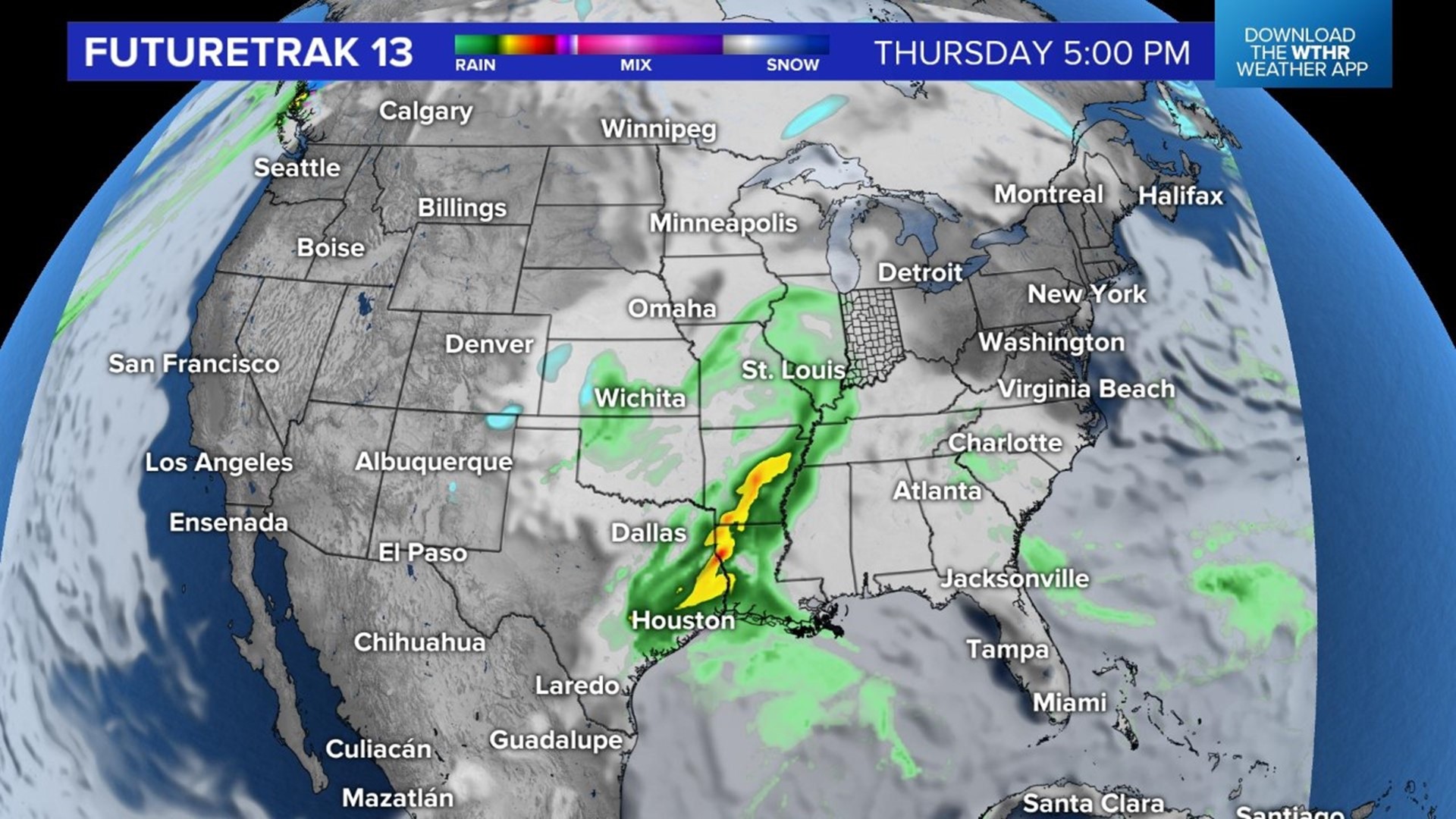 Forecast for Thanksgiving travel | wthr.com