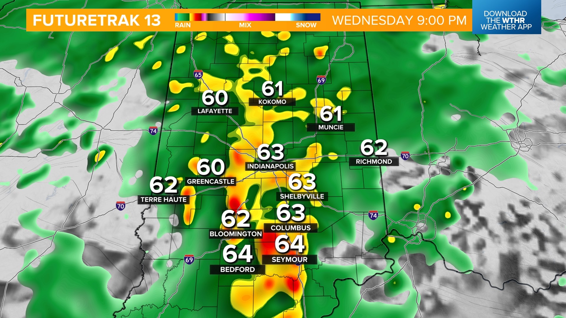 How long will it rain this week? | Live Doppler 13 Weather Blog | wthr.com