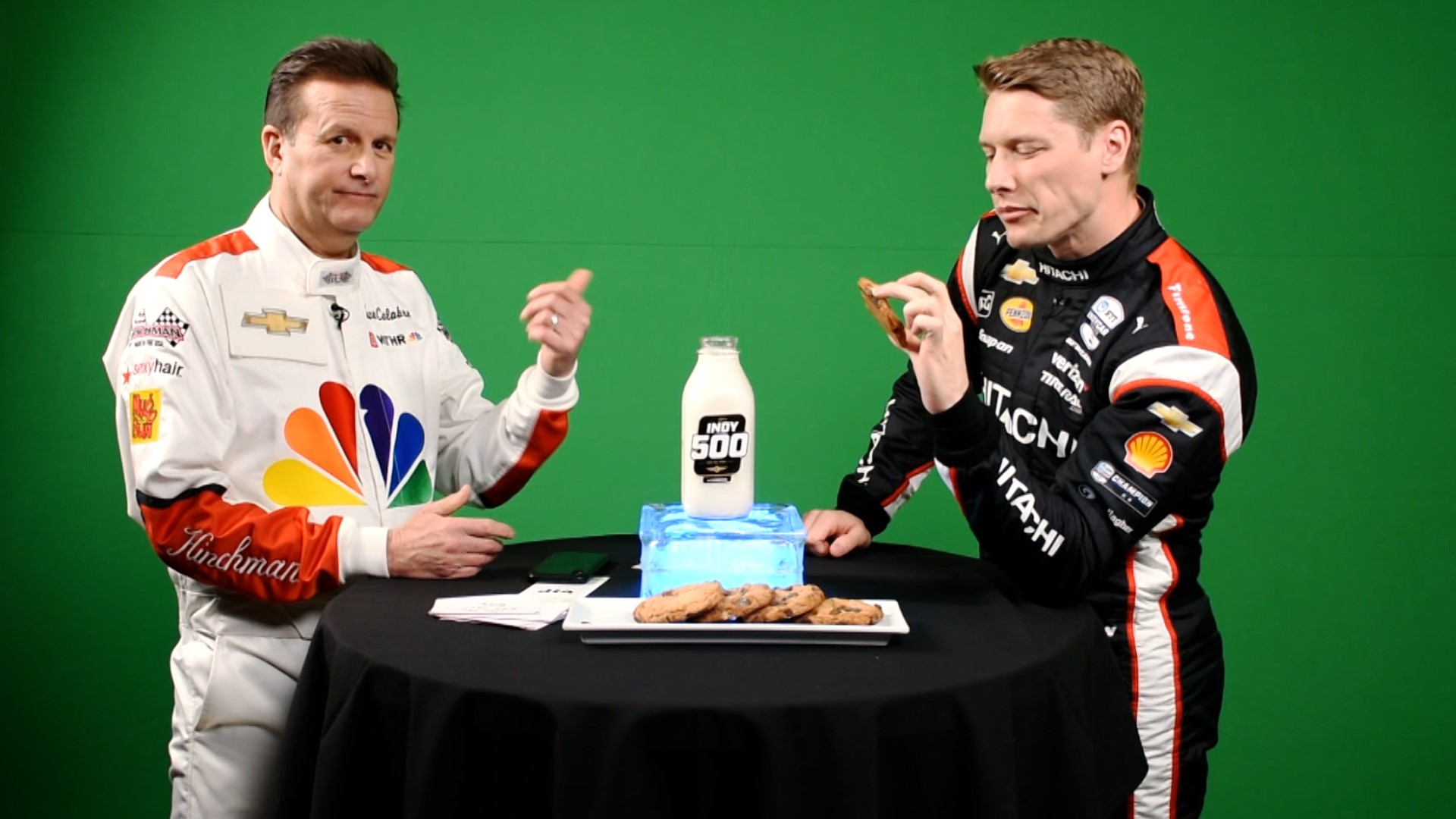 The IndyCar drivers don't hold back as they talk with Dave Calabro over Milk & Cookies.
