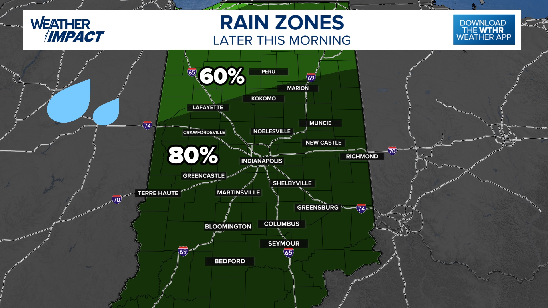 Timing the rain and storms across Indiana for Monday, Sept. 22 ...