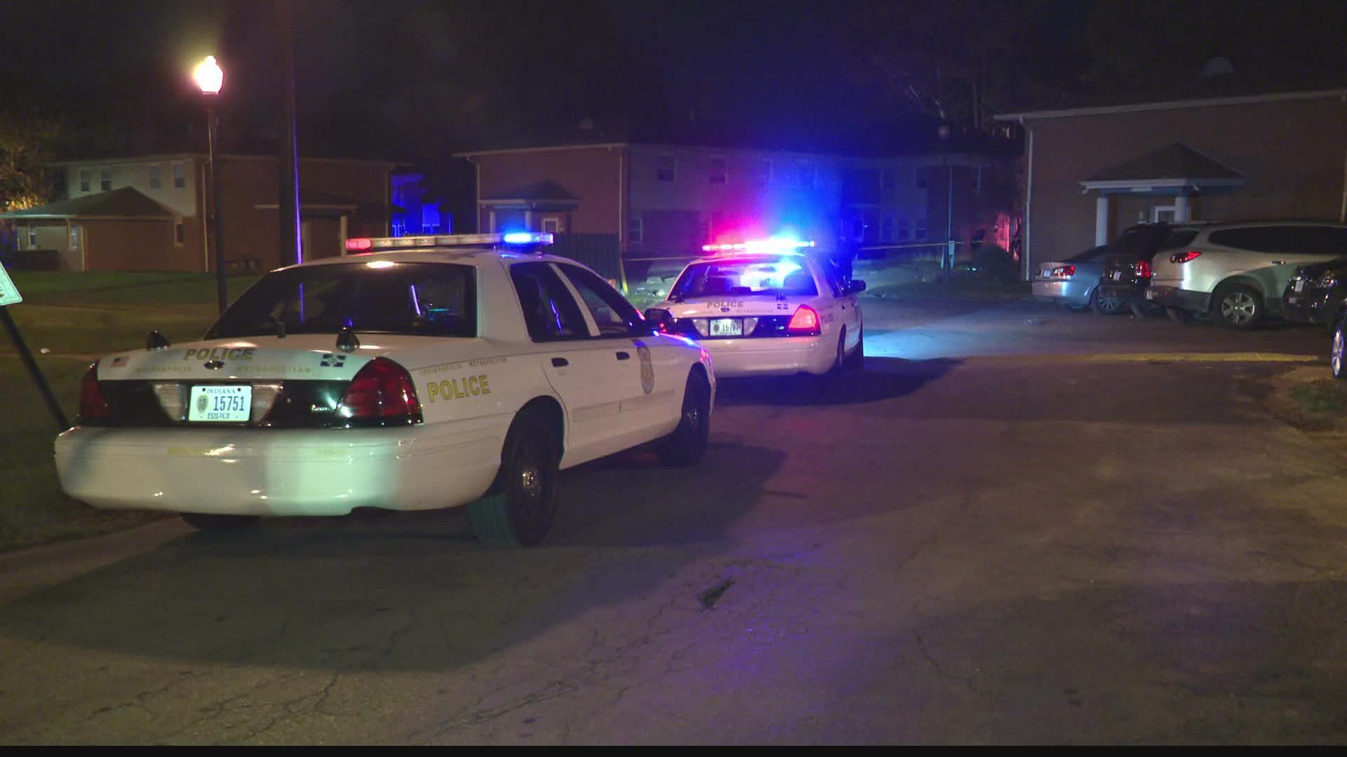 Officers were called to the 5200 block of Butler Terrace around 1 a.m. Monday on a report of a person shot.