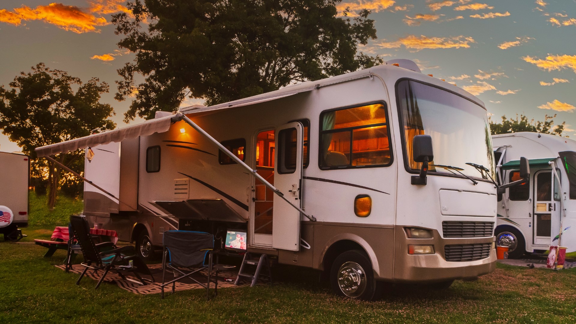 If you're planning an overnight stay, your mind probably goes to hotels or home rentals. But a camper may be a good option for your family.