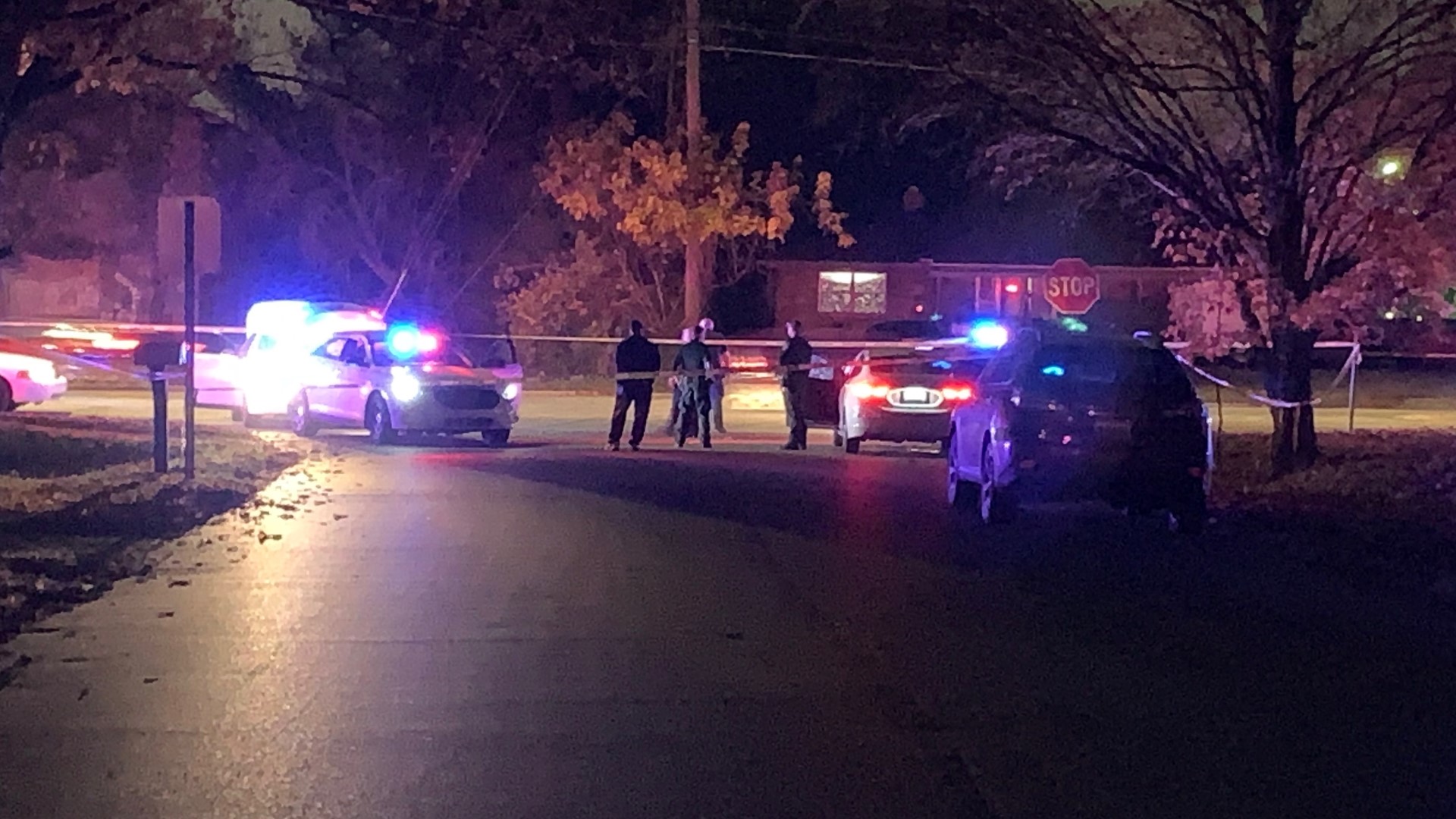 Police responded to the shooting at 40th & Emerson shortly before 7 p.m. Tuesday.