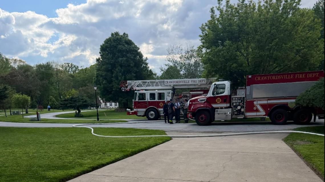 Crawfordsville firefighters investigating what caused residential basement fire