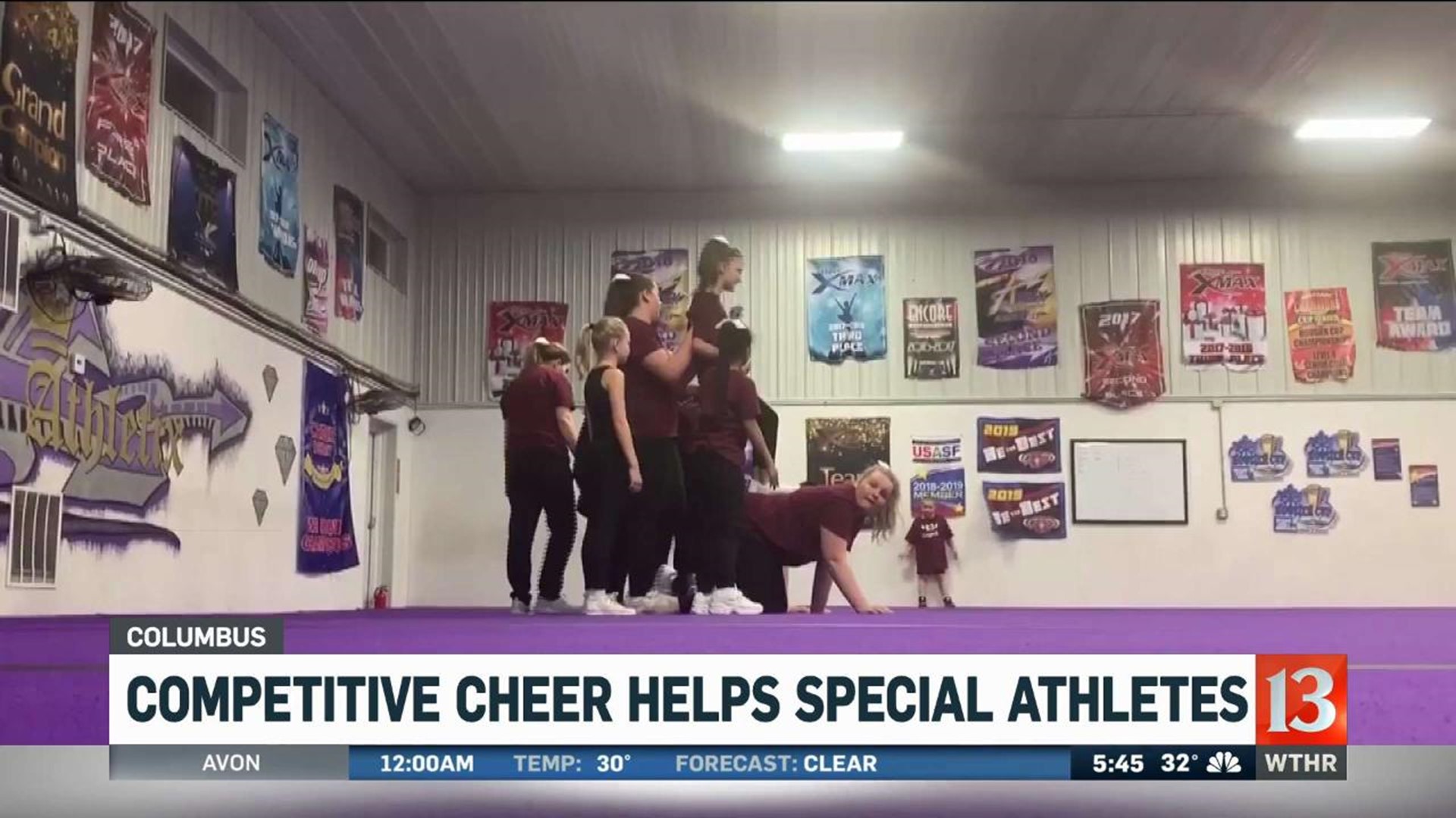 Competitive cheer helps special athletes